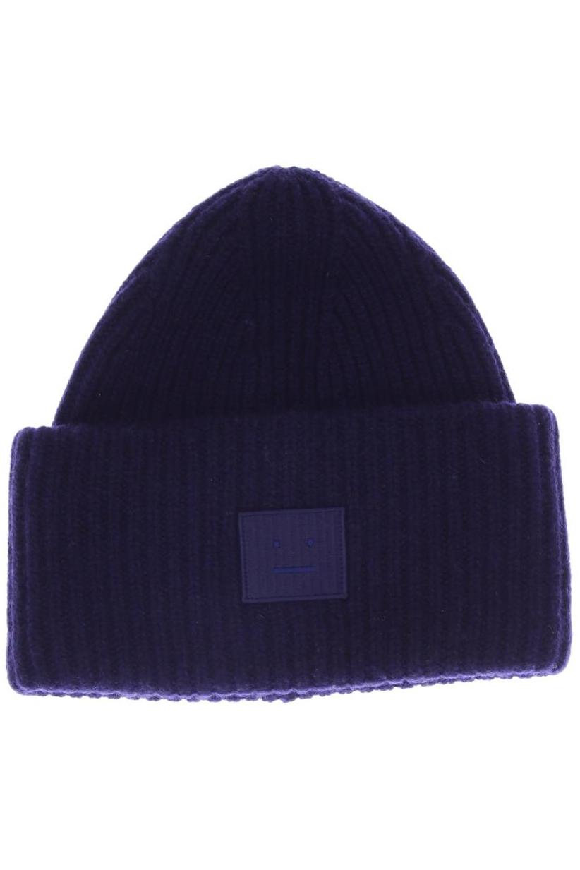 

Acne Damen Hut/Mütze, marineblau