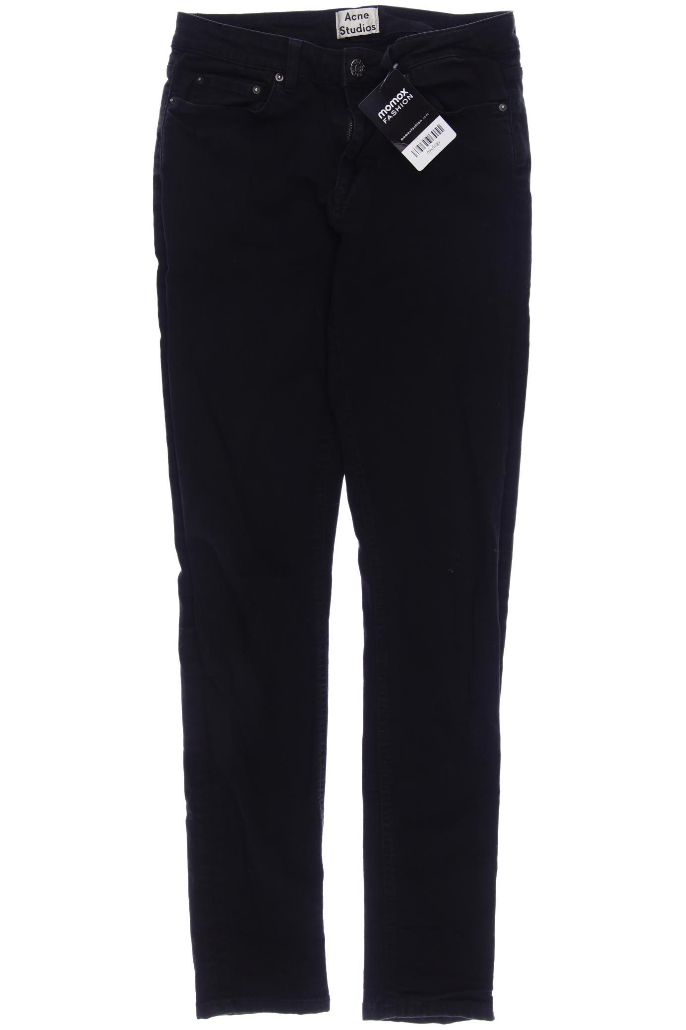 

Acne Damen Jeans, schwarz