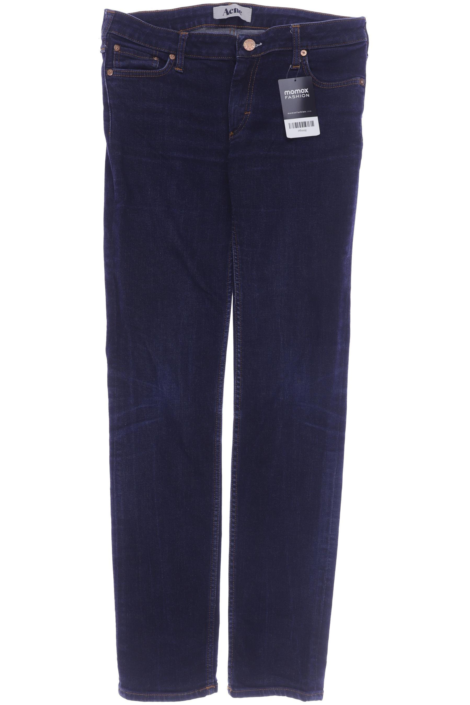 

Acne Damen Jeans, marineblau