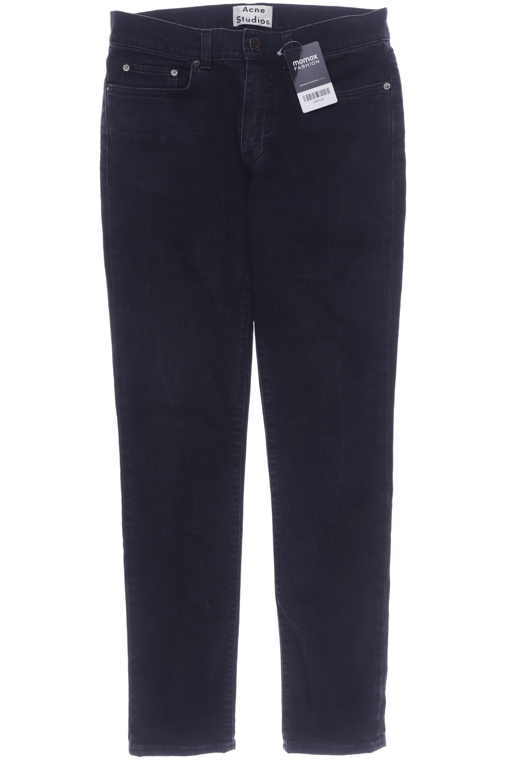 

Acne Damen Jeans, schwarz