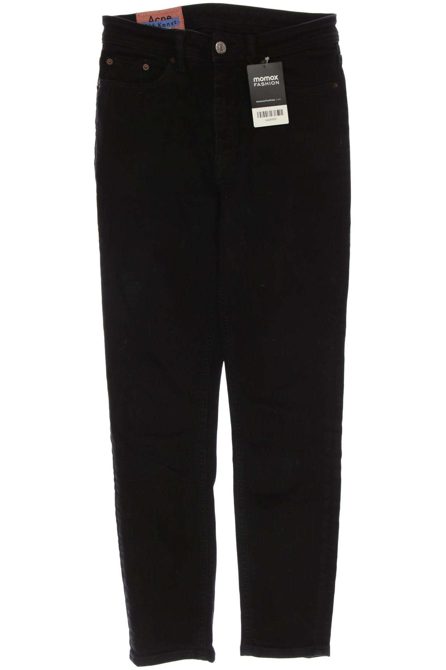 

Acne Damen Jeans, schwarz