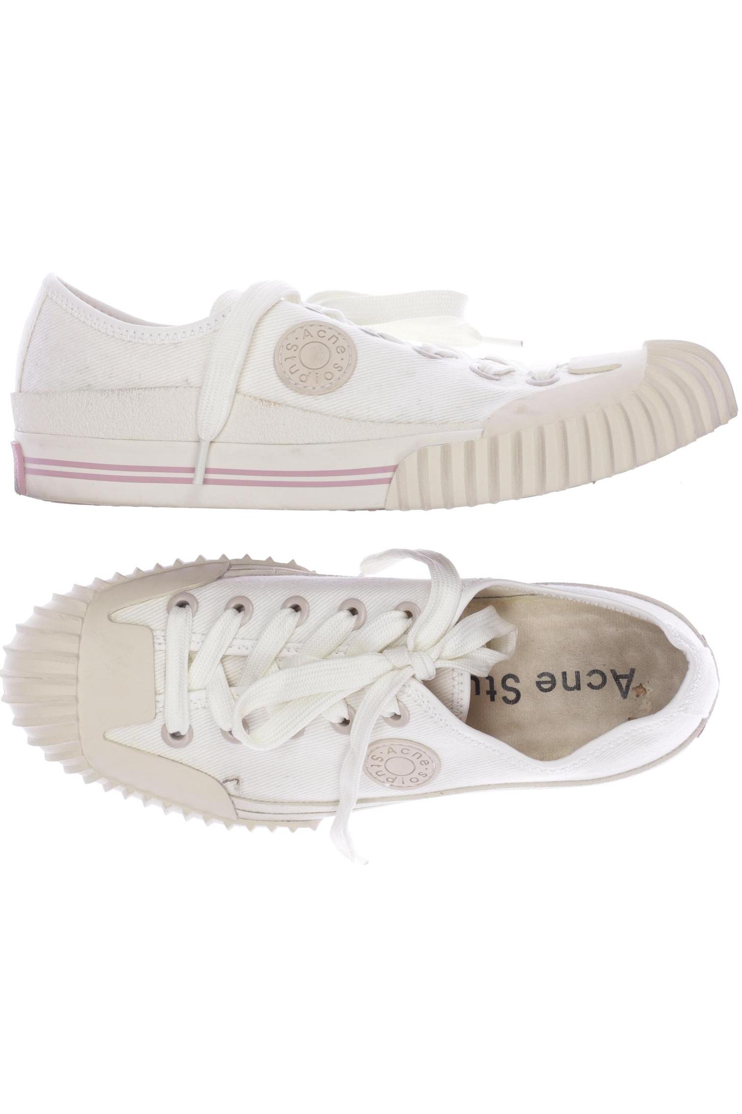 

Acne Damen Sneakers, cremeweiß