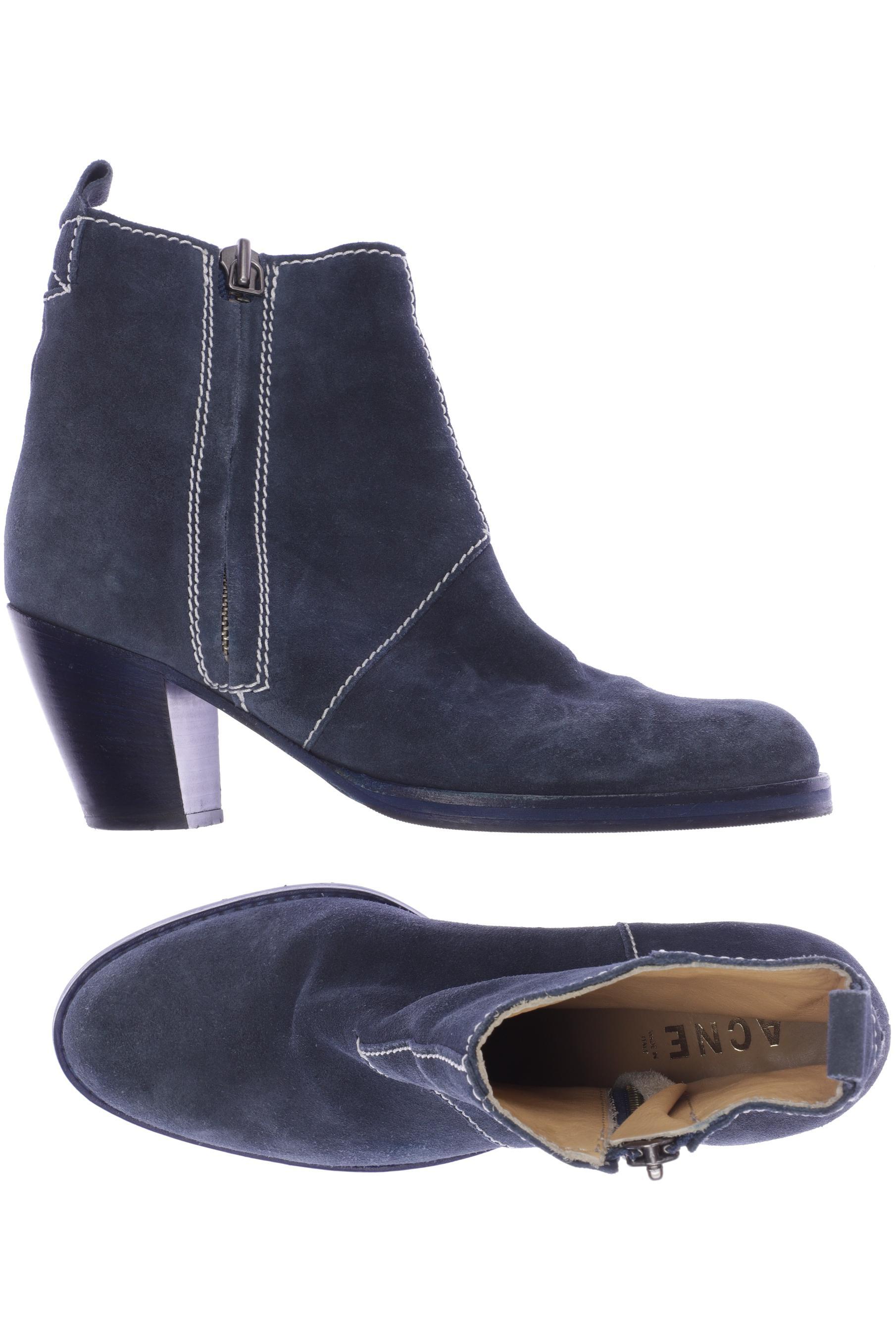 

Acne Damen Stiefelette, blau