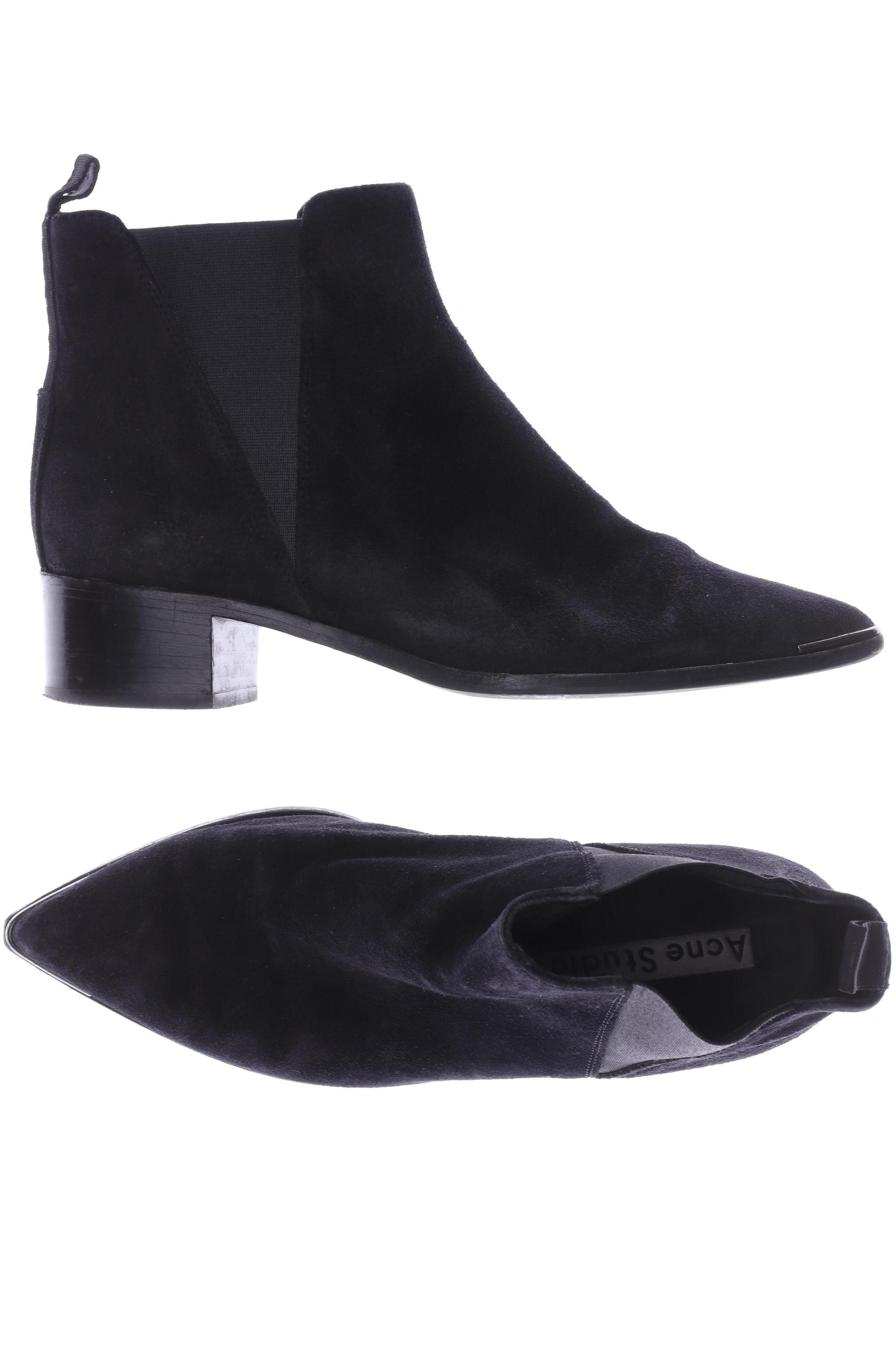 

Acne Damen Stiefelette, schwarz