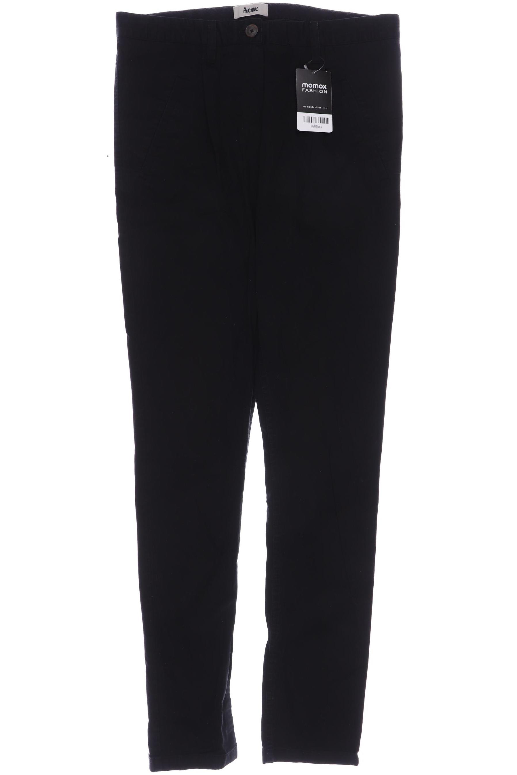 

Acne Damen Stoffhose, schwarz