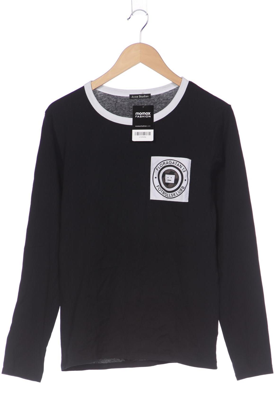 

Acne Herren Langarmshirt, schwarz