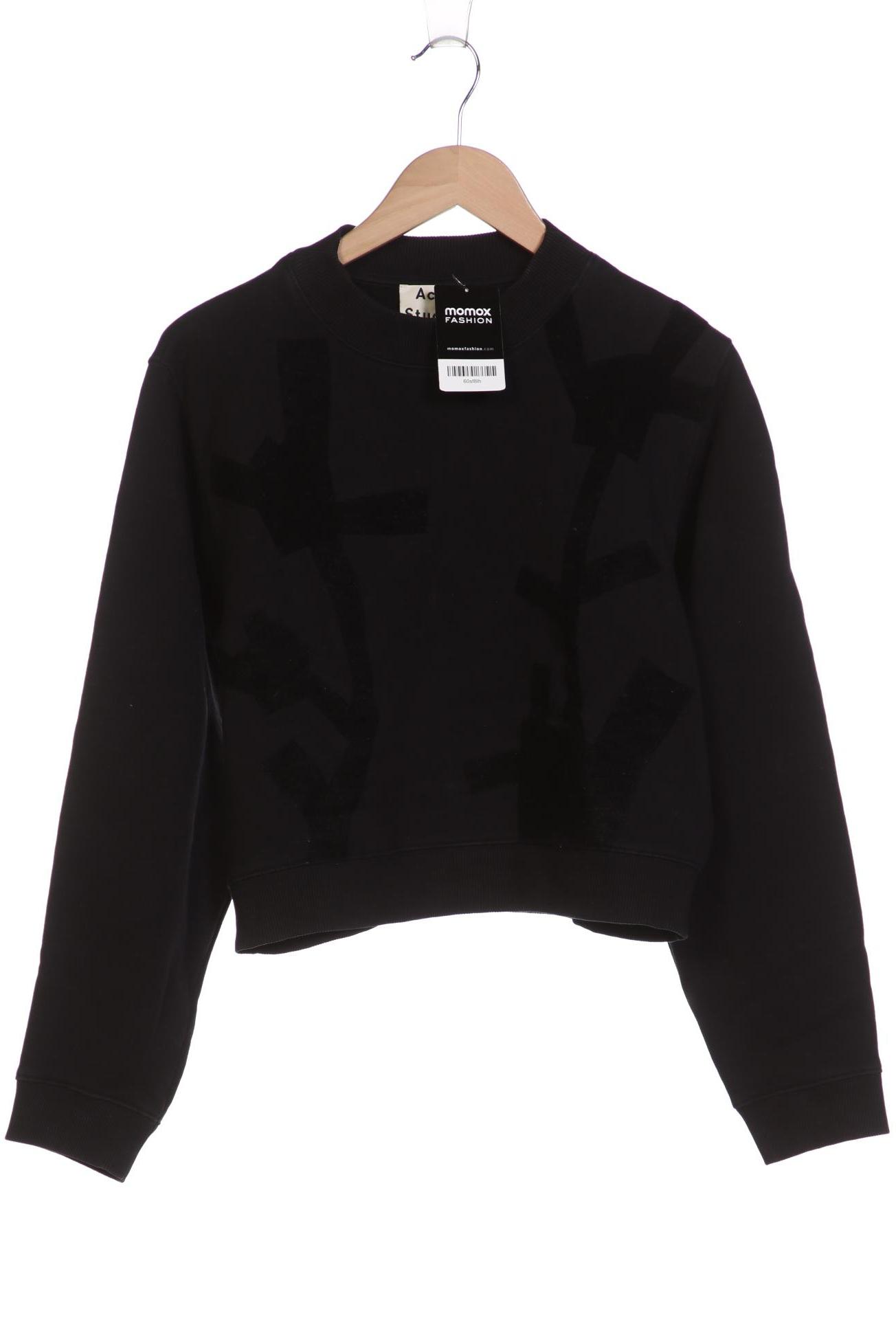 

Acne Studios Damen Sweatshirt, schwarz, Gr. 36