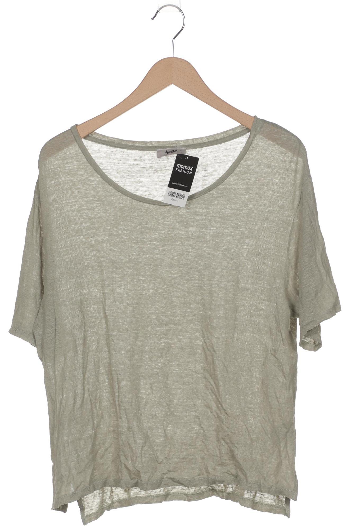 

Acne Studios Damen T-Shirt, grün, Gr. 38