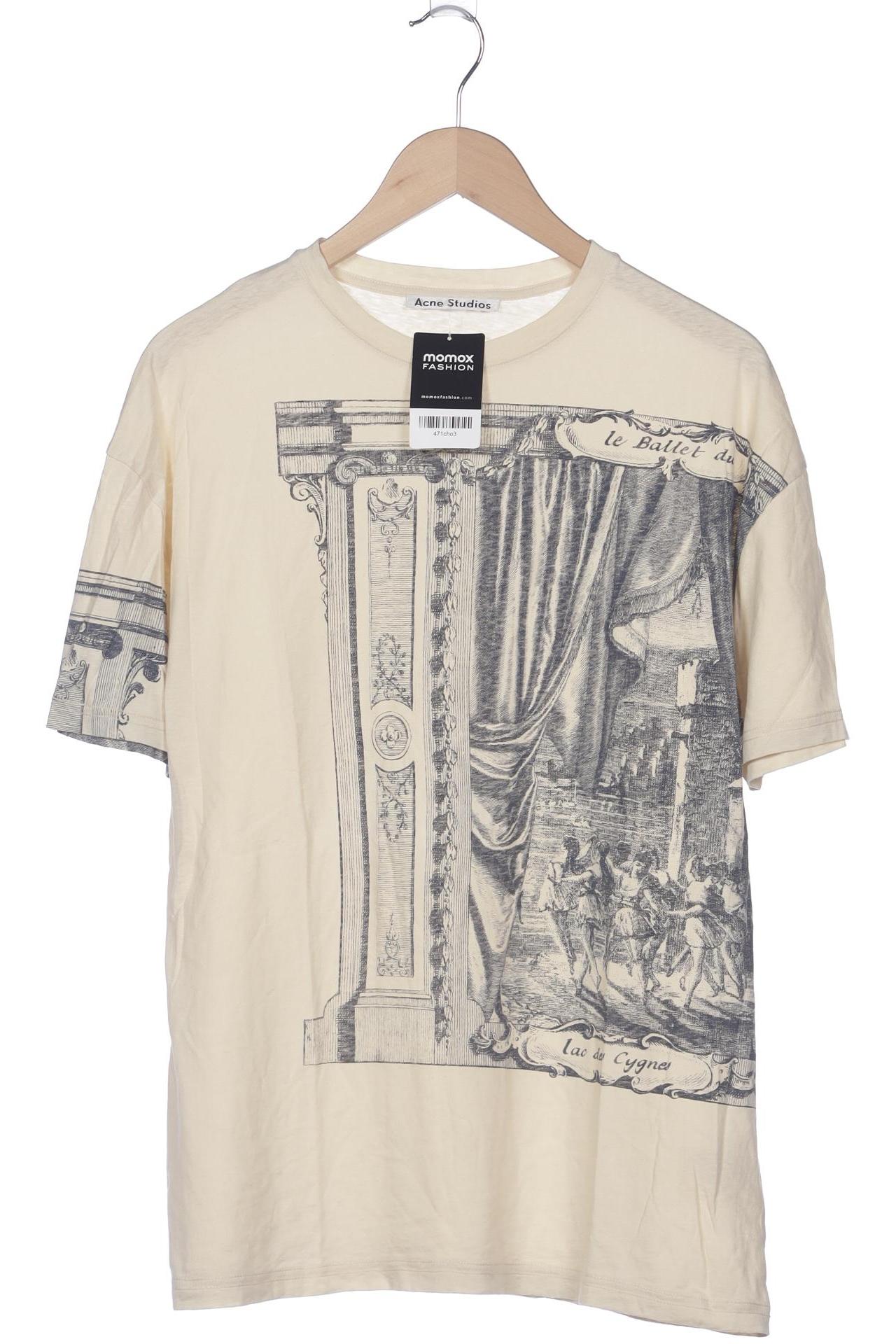 

Acne Studios Damen T-Shirt, cremeweiß, Gr. 38
