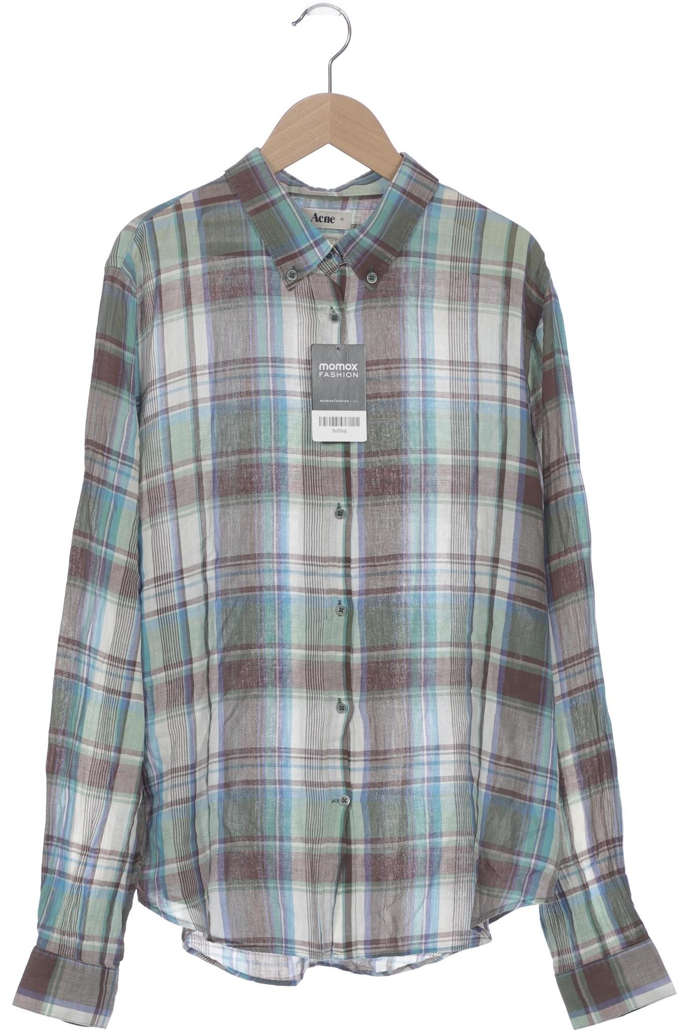 

Acne Studios Damen Bluse, grün, Gr. 42
