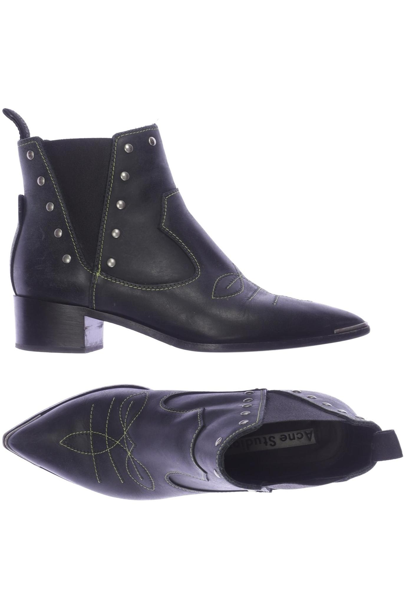 

Acne Studios Damen Stiefelette, marineblau