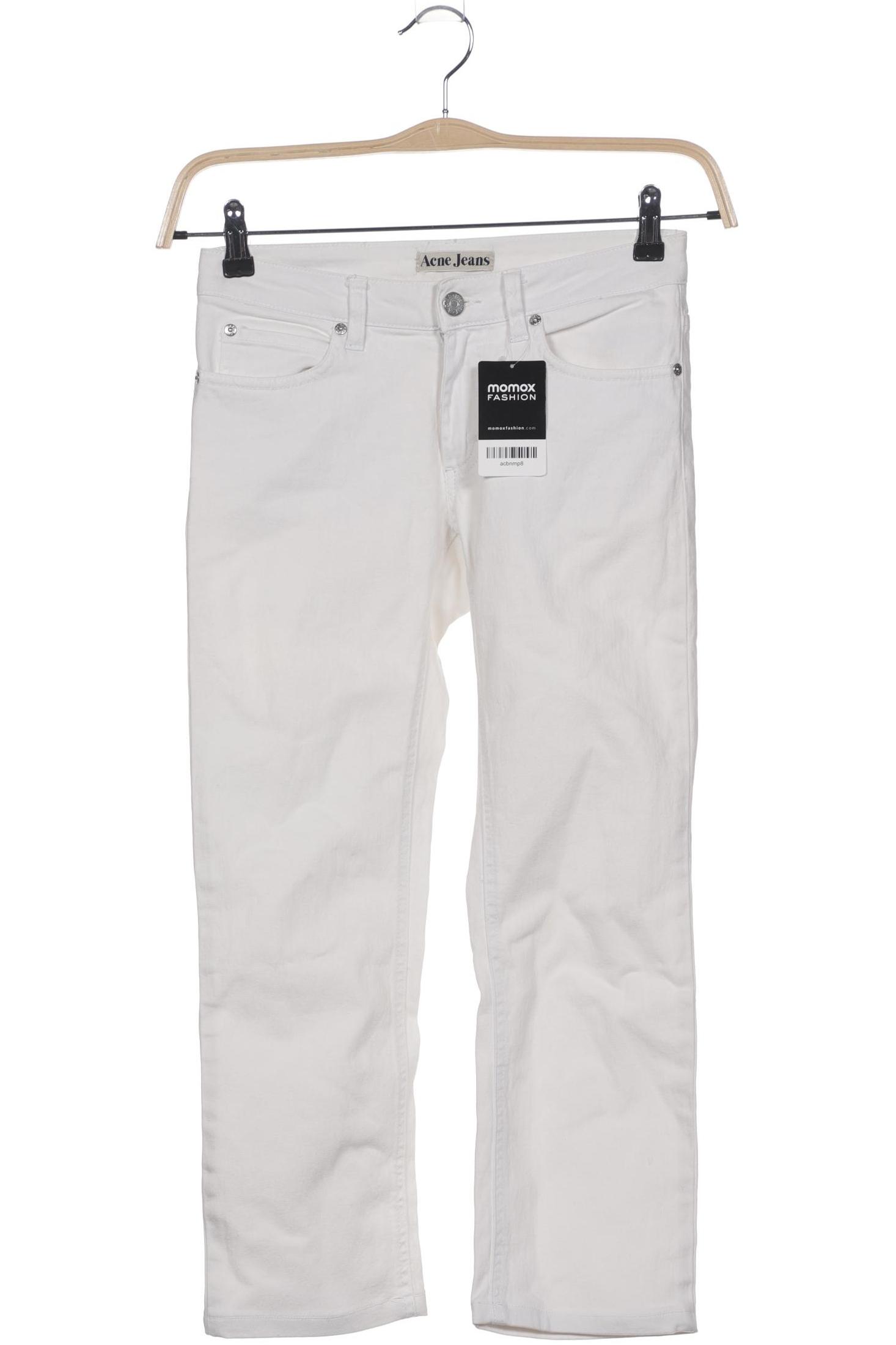 

Acne Studios Damen Jeans, weiß, Gr. 27