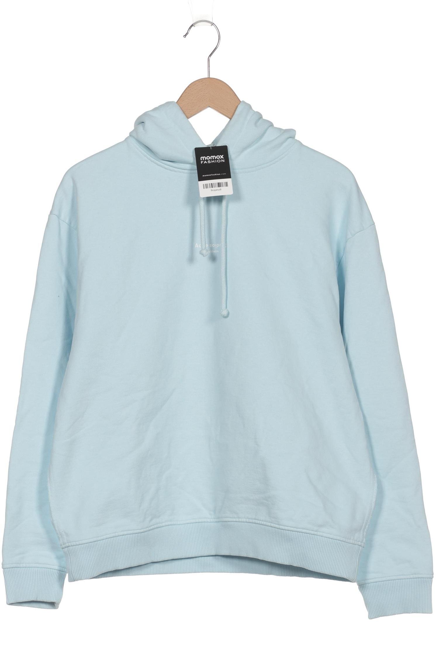 

Acne Studios Damen Kapuzenpullover, hellblau, Gr. 34