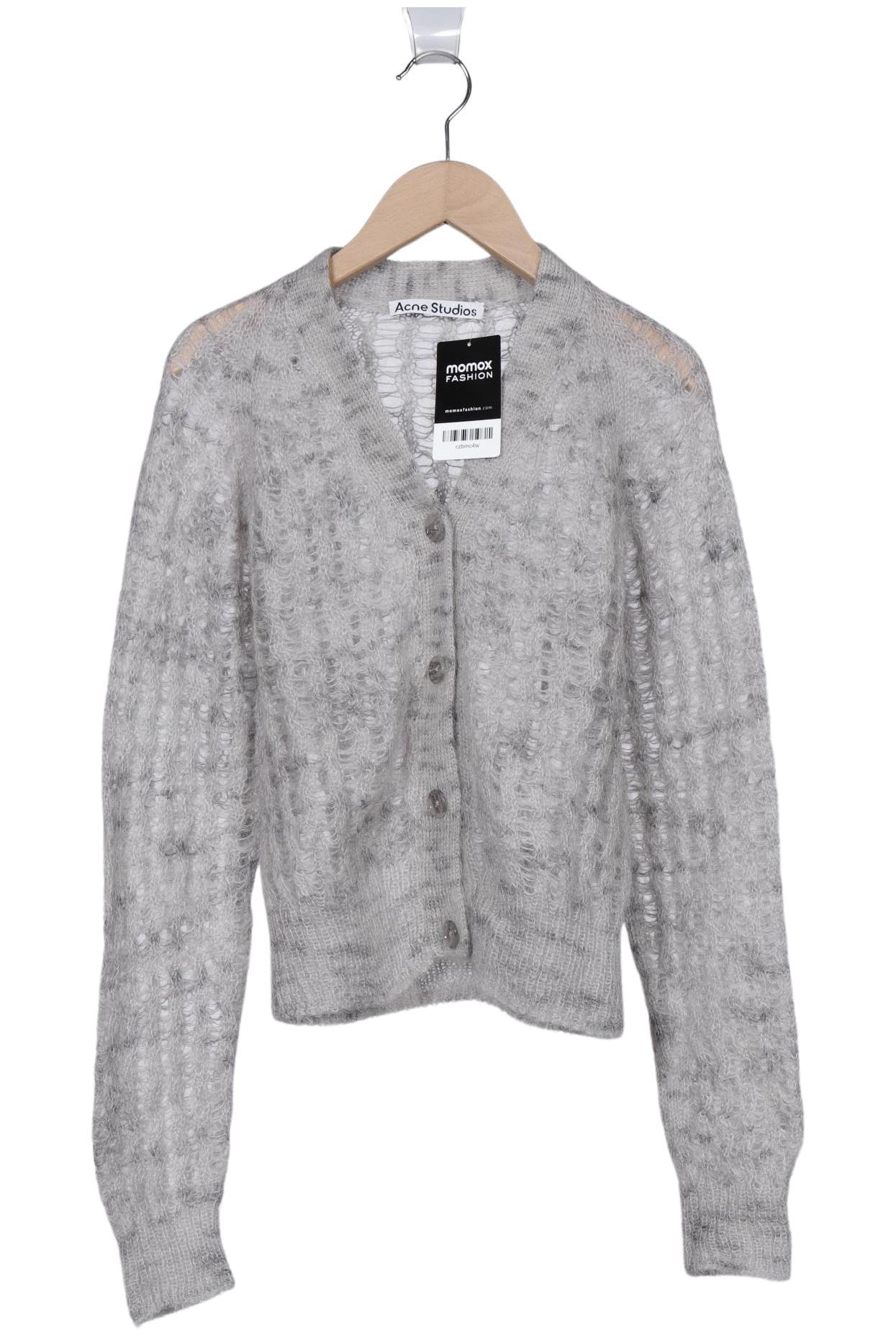 

Acne Studios Damen Strickjacke, grau, Gr. 36