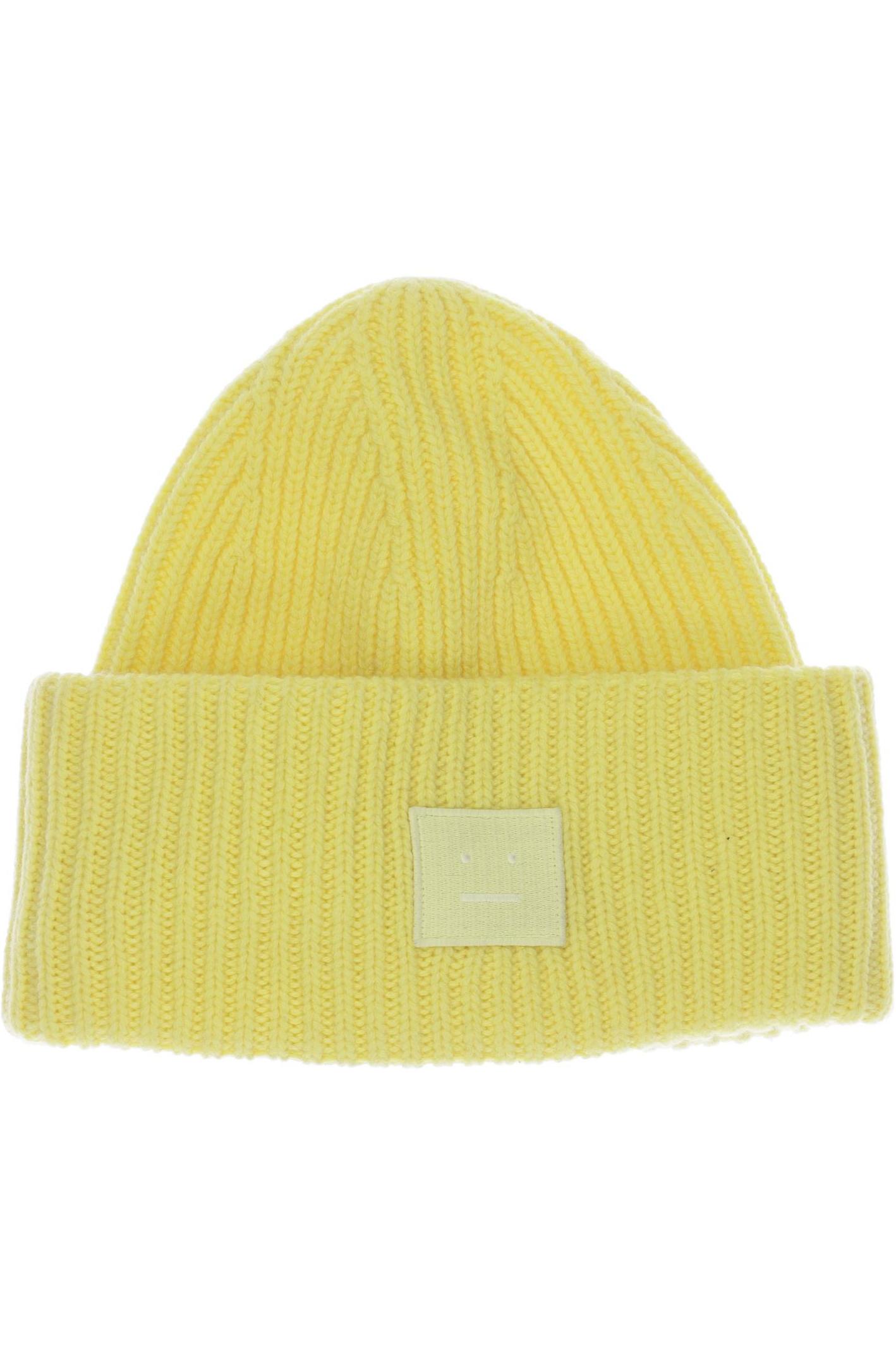 

Acne Studios Damen Hut/Mütze, gelb, Gr. 56