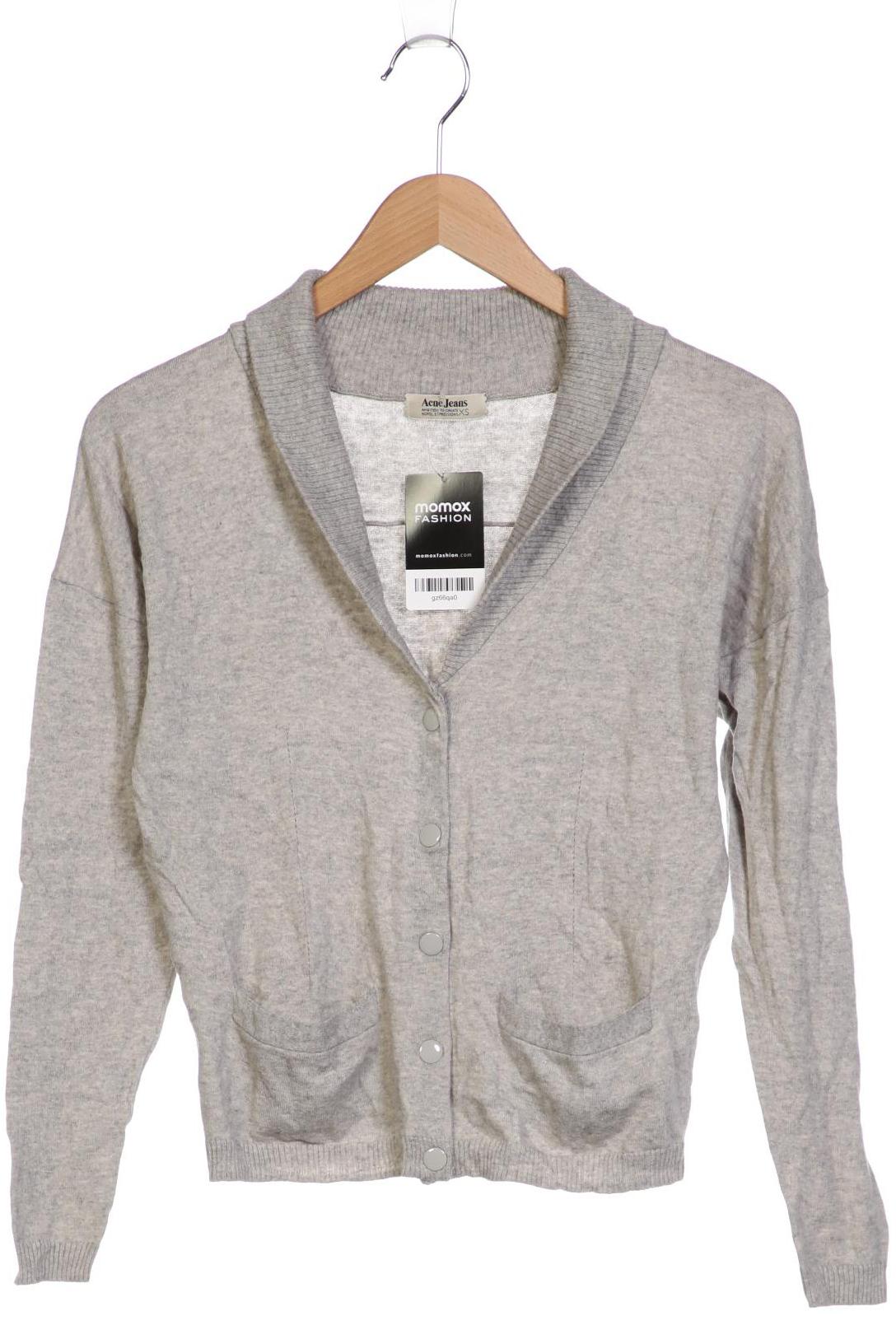 

Acne Studios Damen Strickjacke, grau, Gr. 34