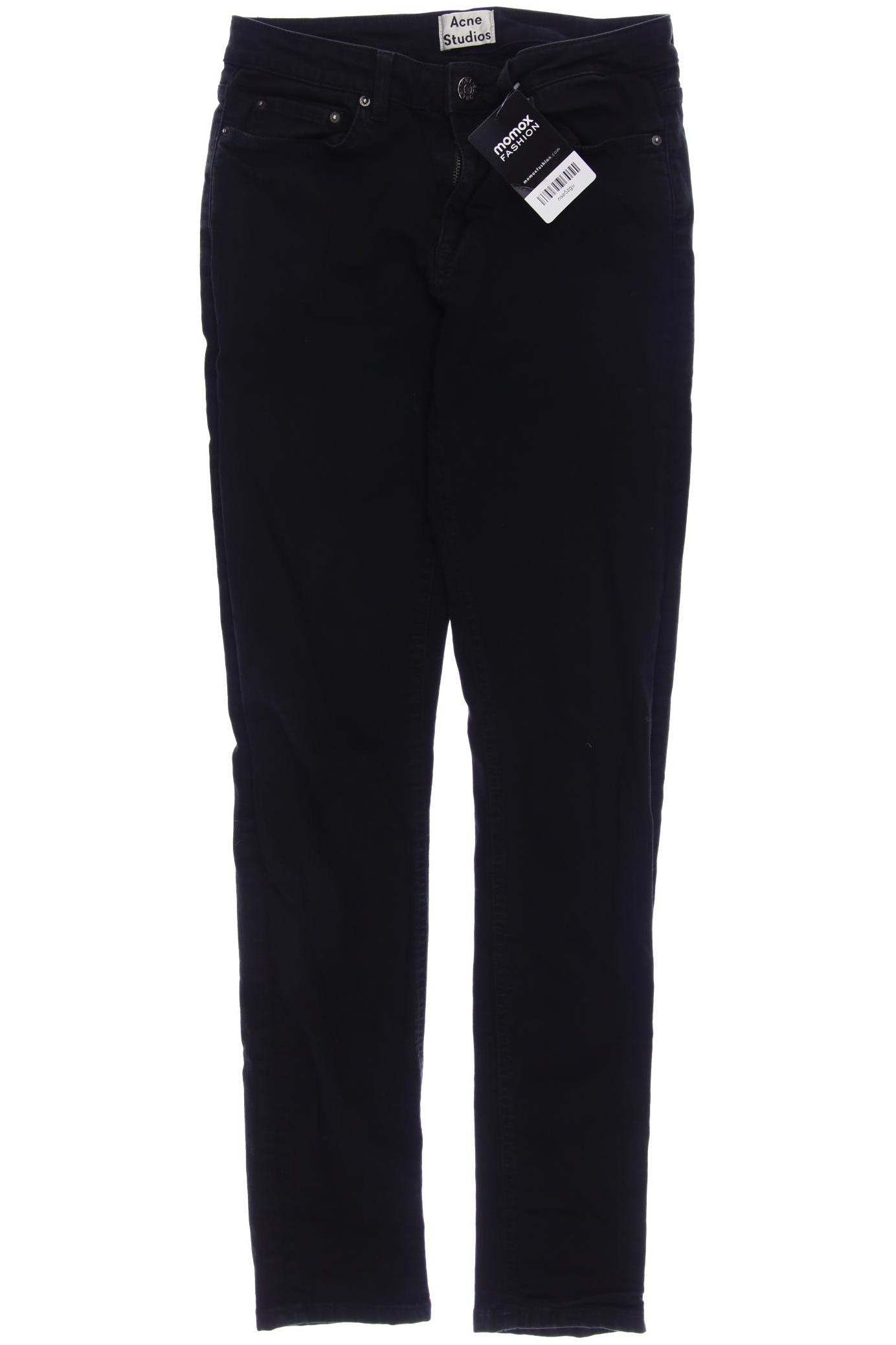 

Acne Studios Damen Jeans, schwarz