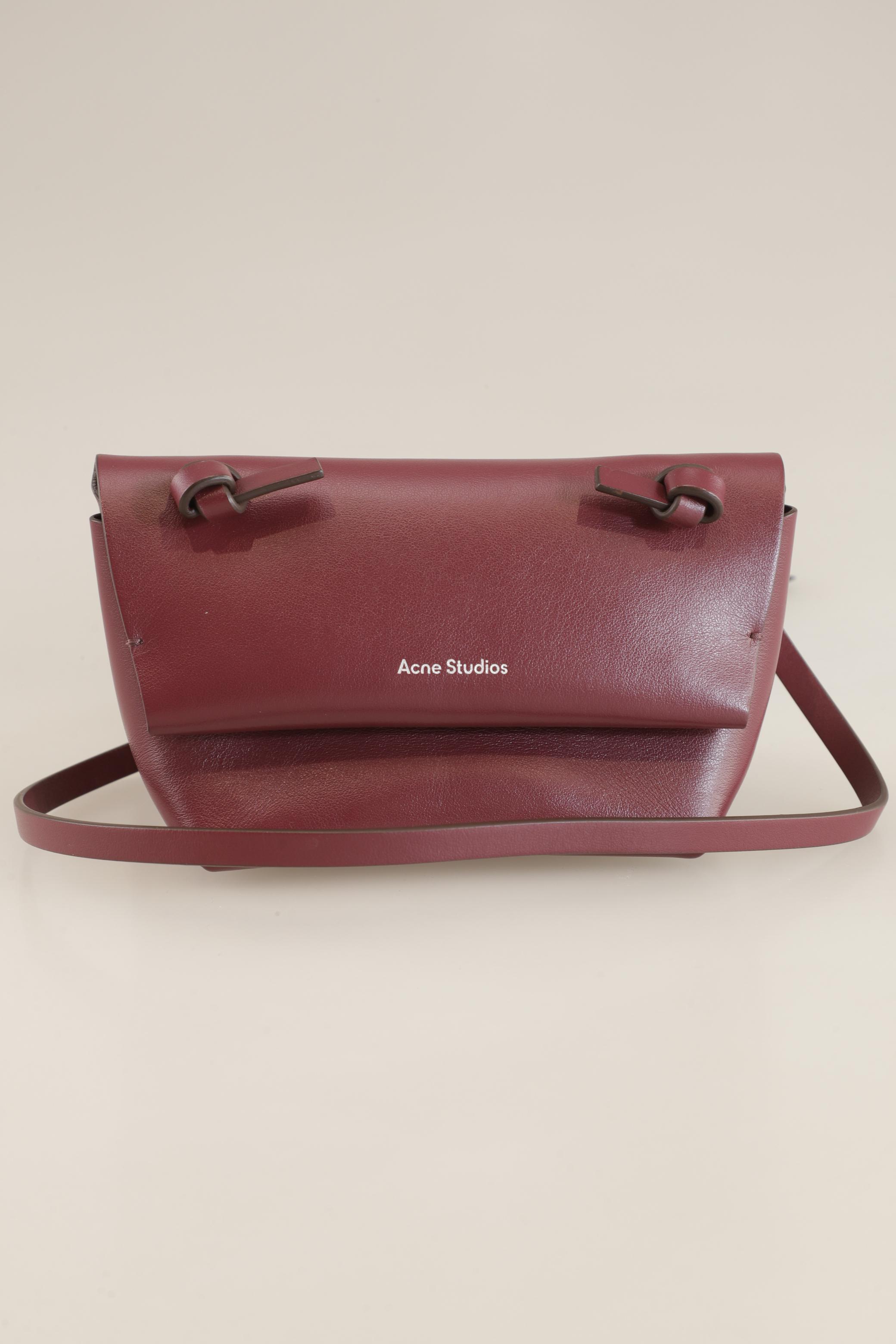 

Acne Studios Damen Handtasche, bordeaux, Gr.