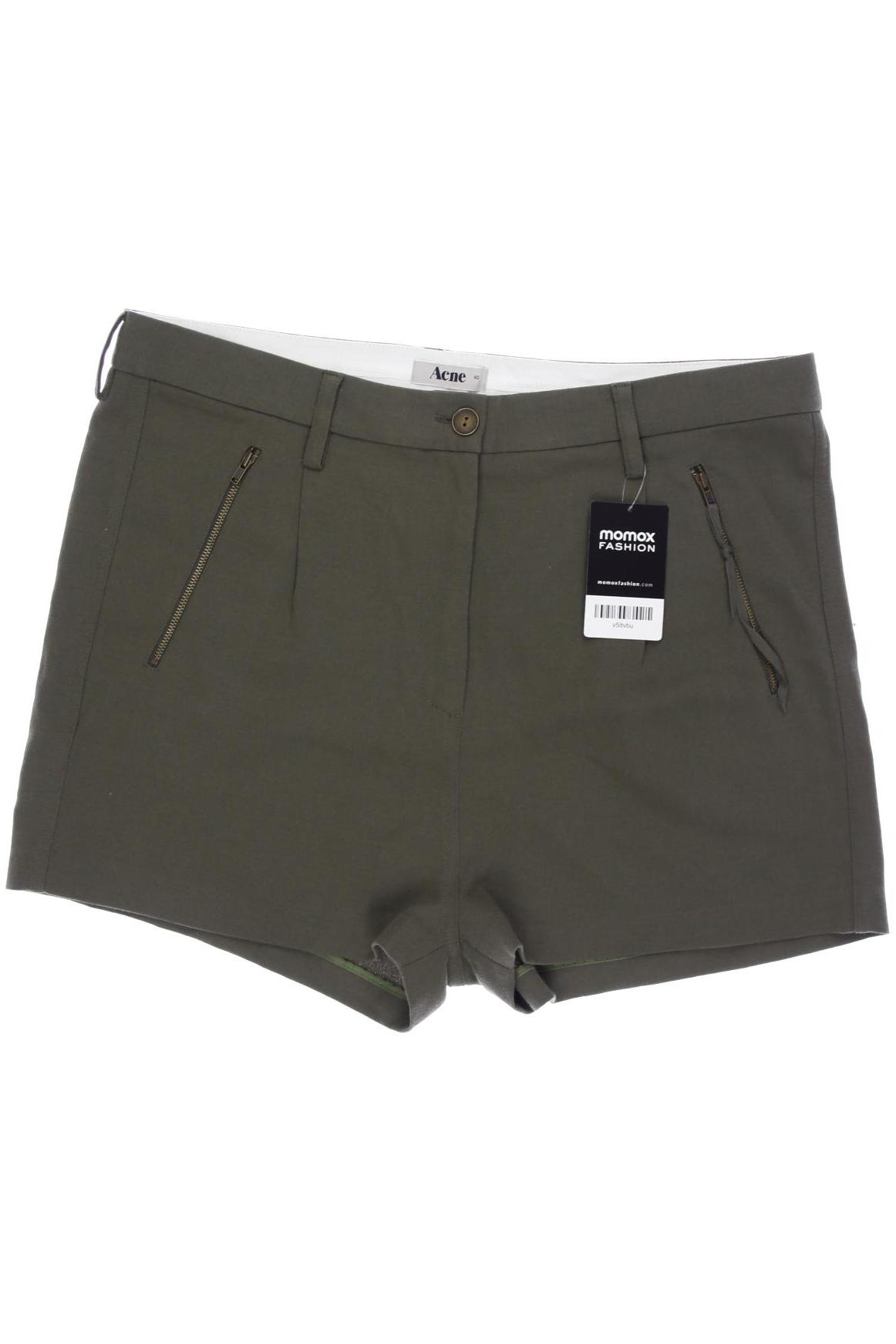 

Acne Studios Damen Shorts, grün, Gr. 40