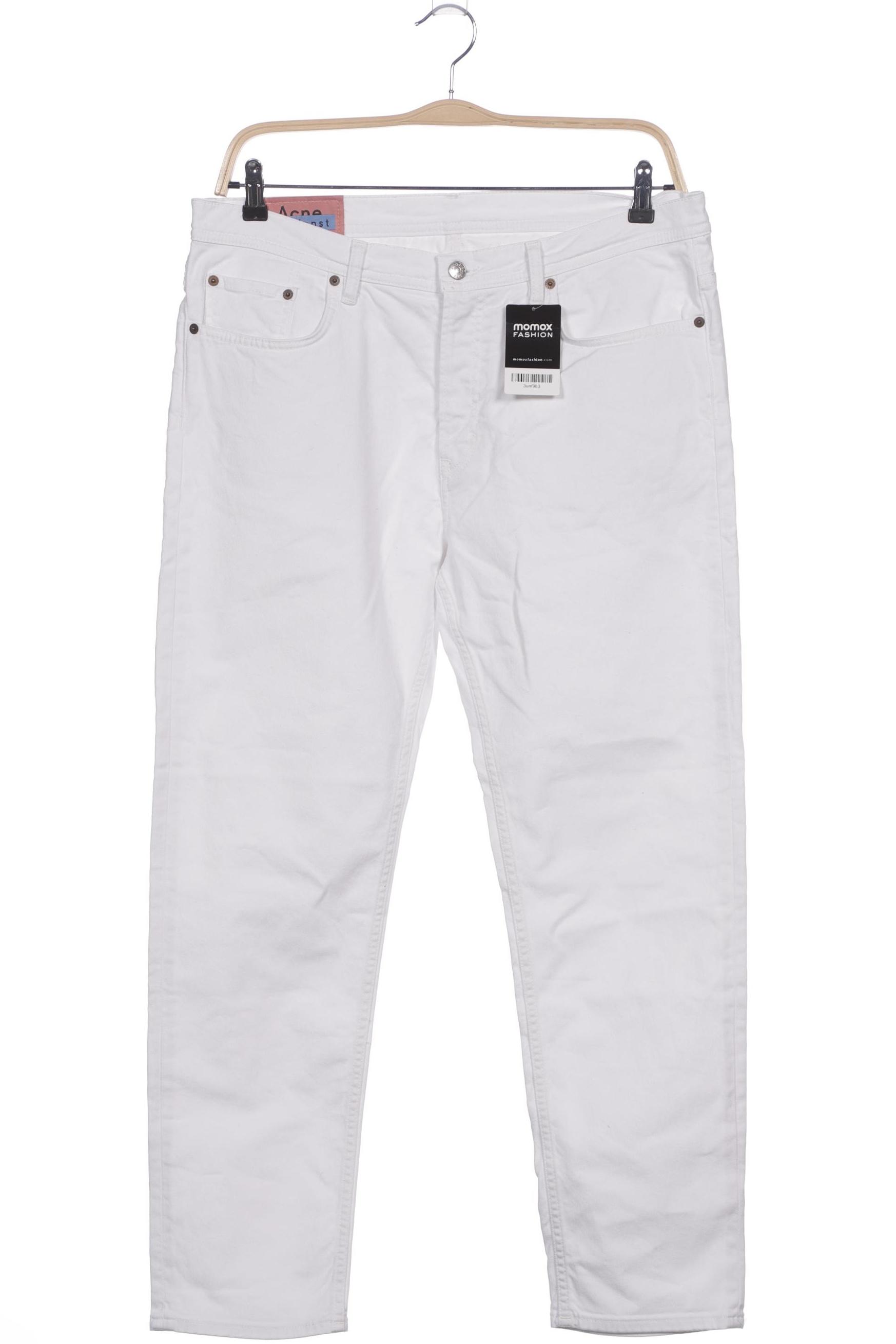 Thumbnail - Acne Studios Herren Jeans, weiß, Gr. 36