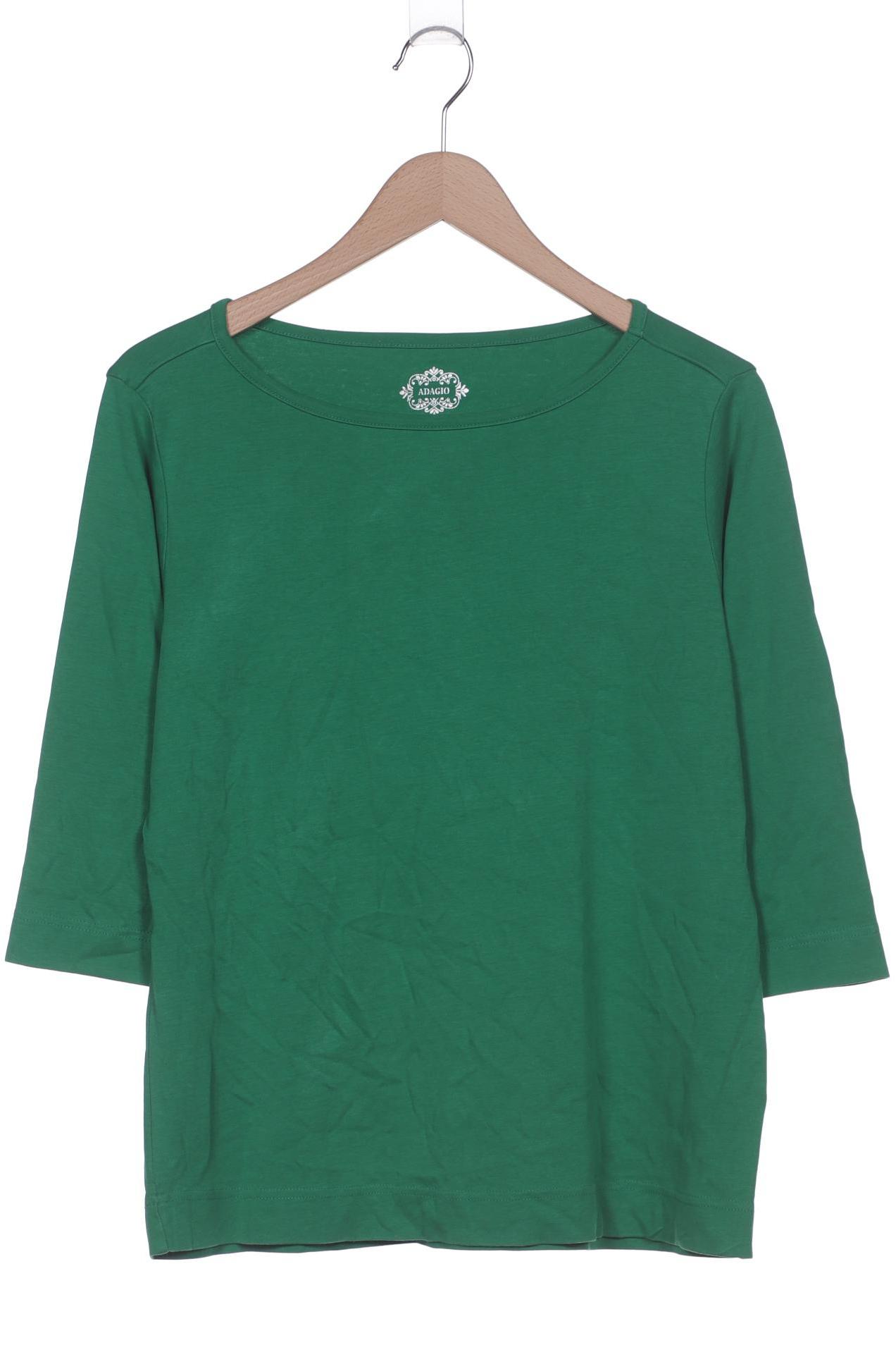 

Adagio Italia Damen Langarmshirt, grün, Gr. 44