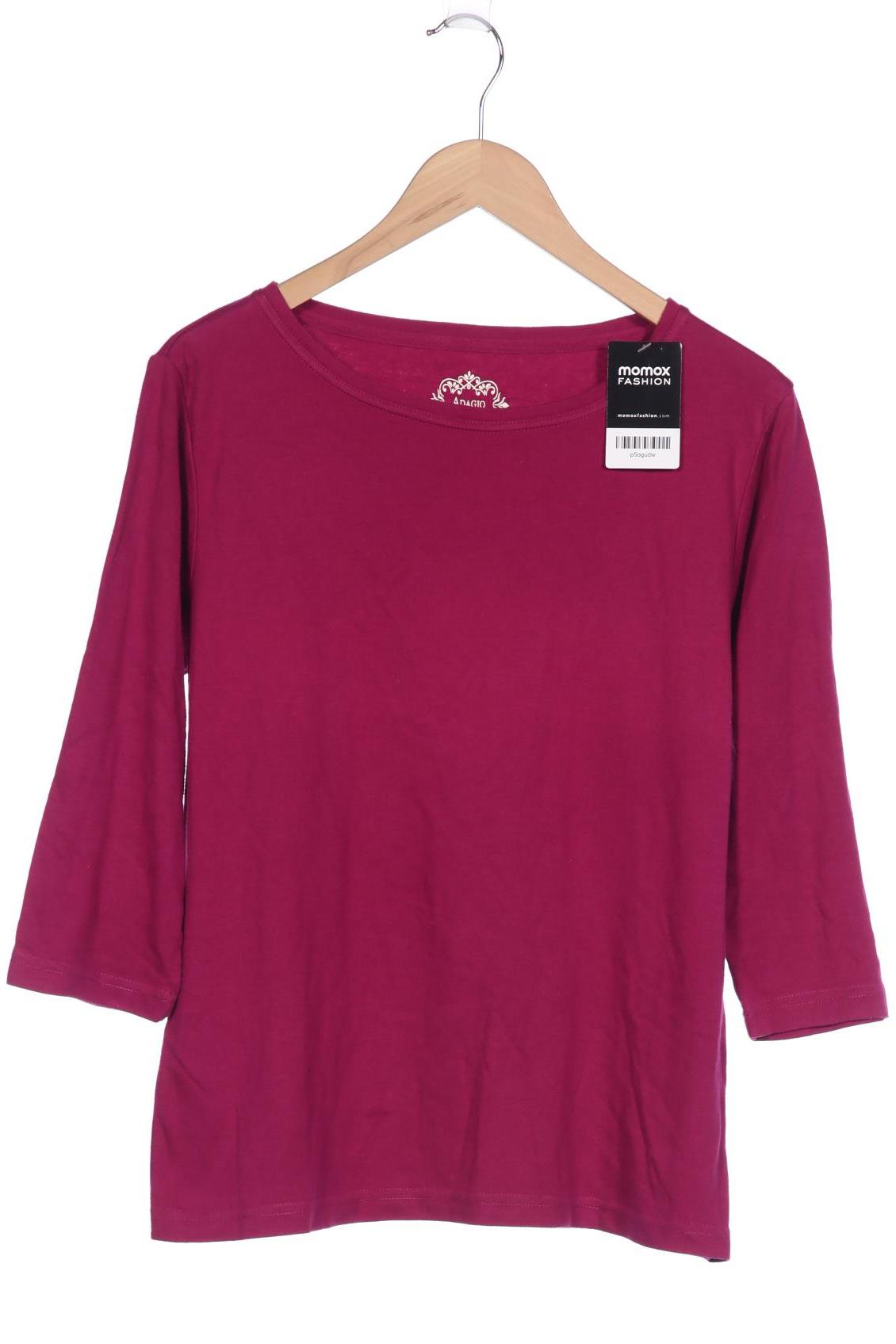 

ADAGIO Damen Langarmshirt, pink