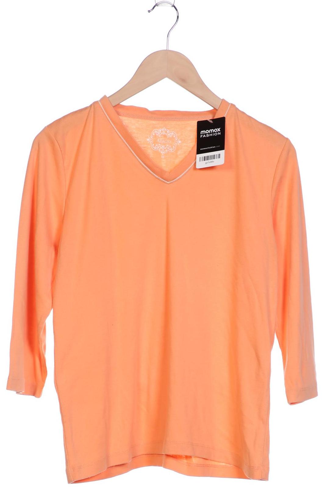 

ADAGIO Damen Langarmshirt, orange