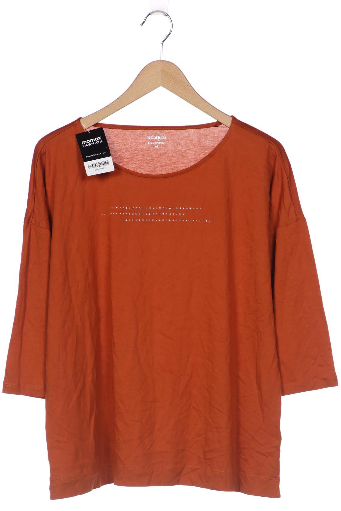 

ADAGIO Damen Langarmshirt, orange