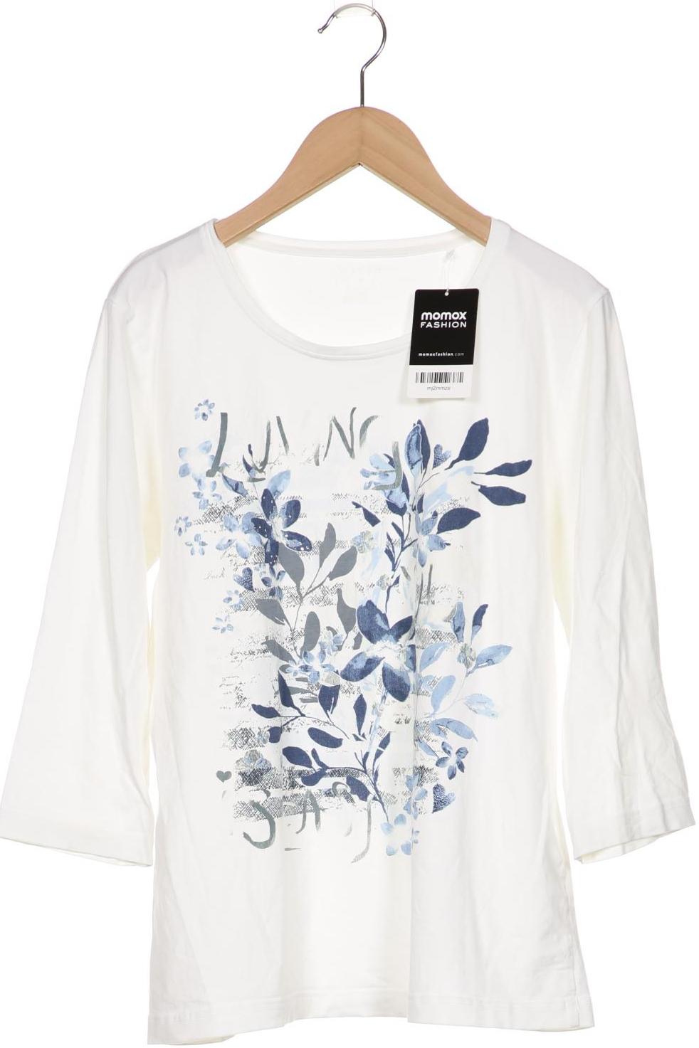 

ADAGIO Damen Langarmshirt, weiß