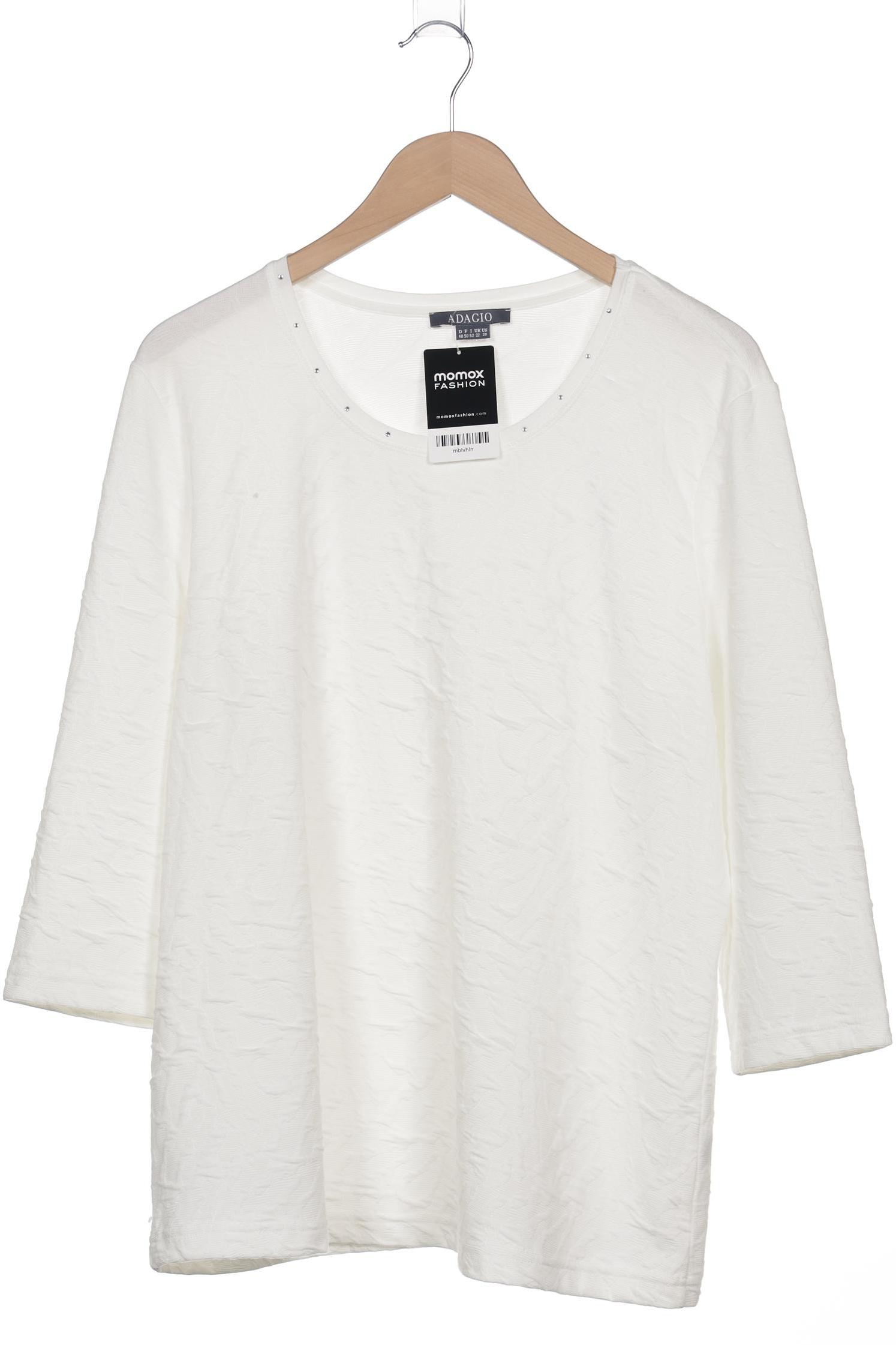 

Adagio Damen Langarmshirt, cremeweiß, Gr. 48
