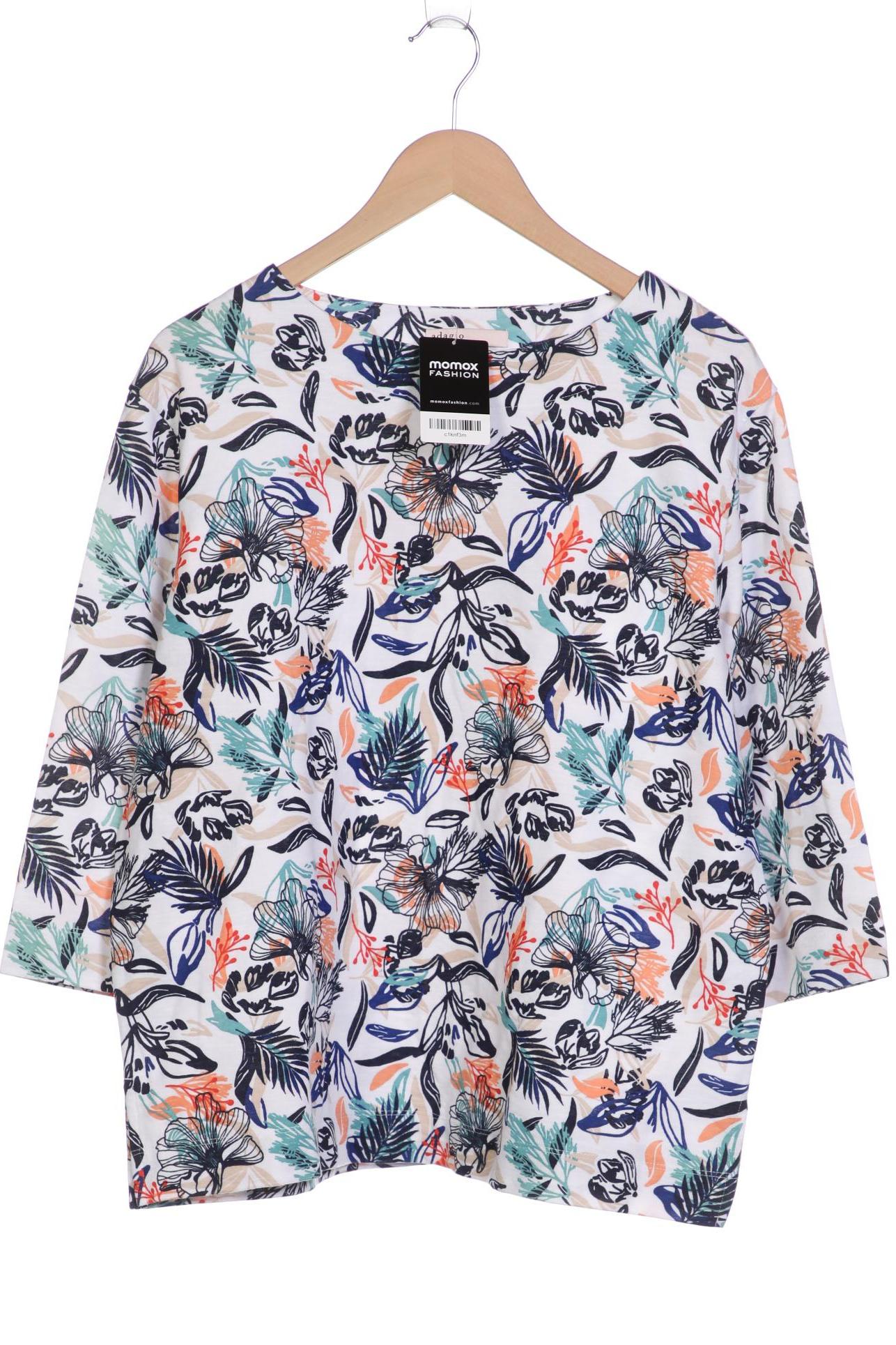 

ADAGIO Damen Langarmshirt, weiß