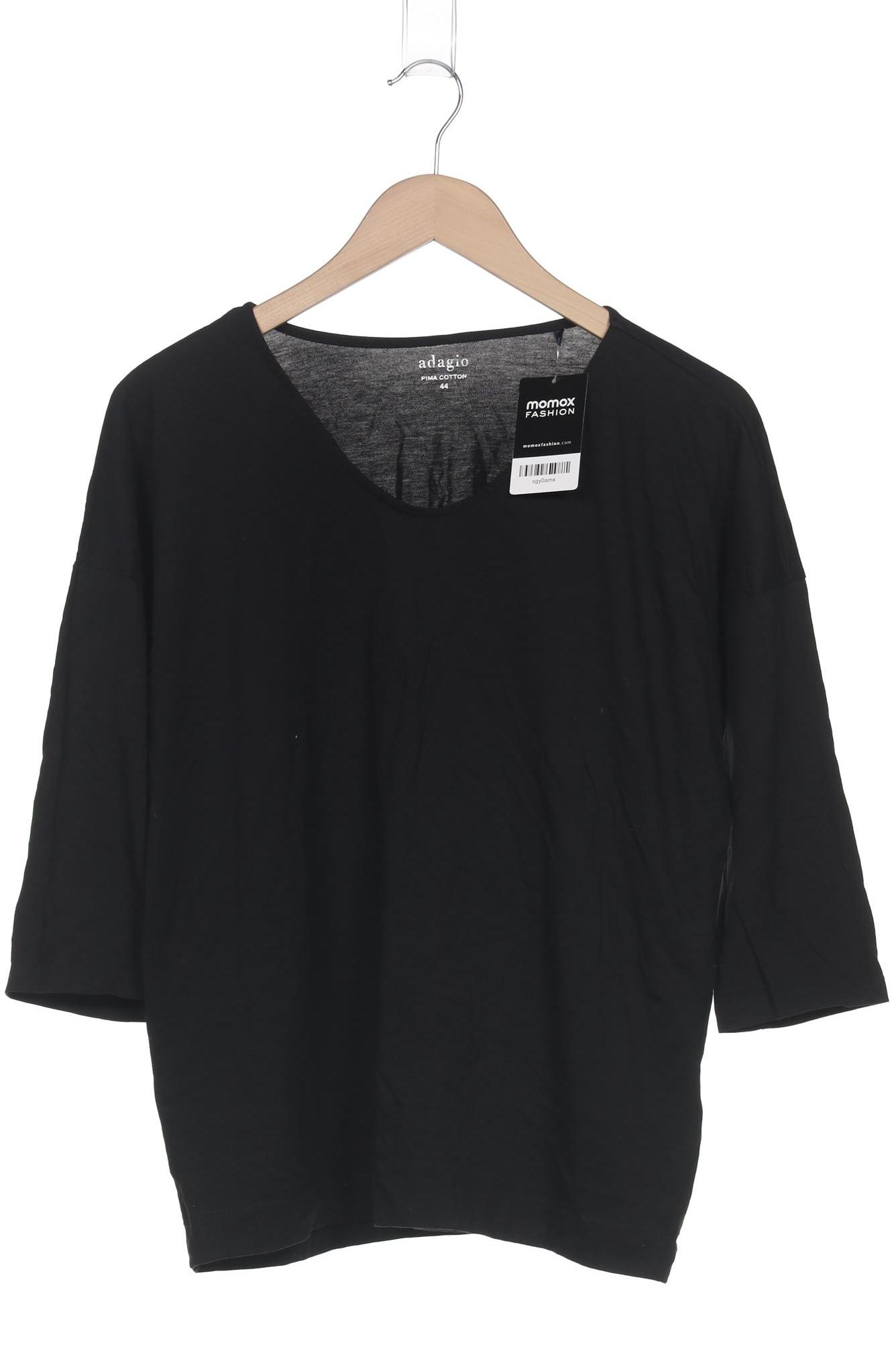 

Adagio Damen Langarmshirt, schwarz, Gr. 44