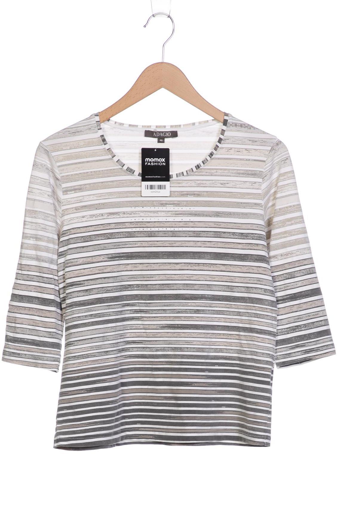 

ADAGIO Damen Langarmshirt, grau