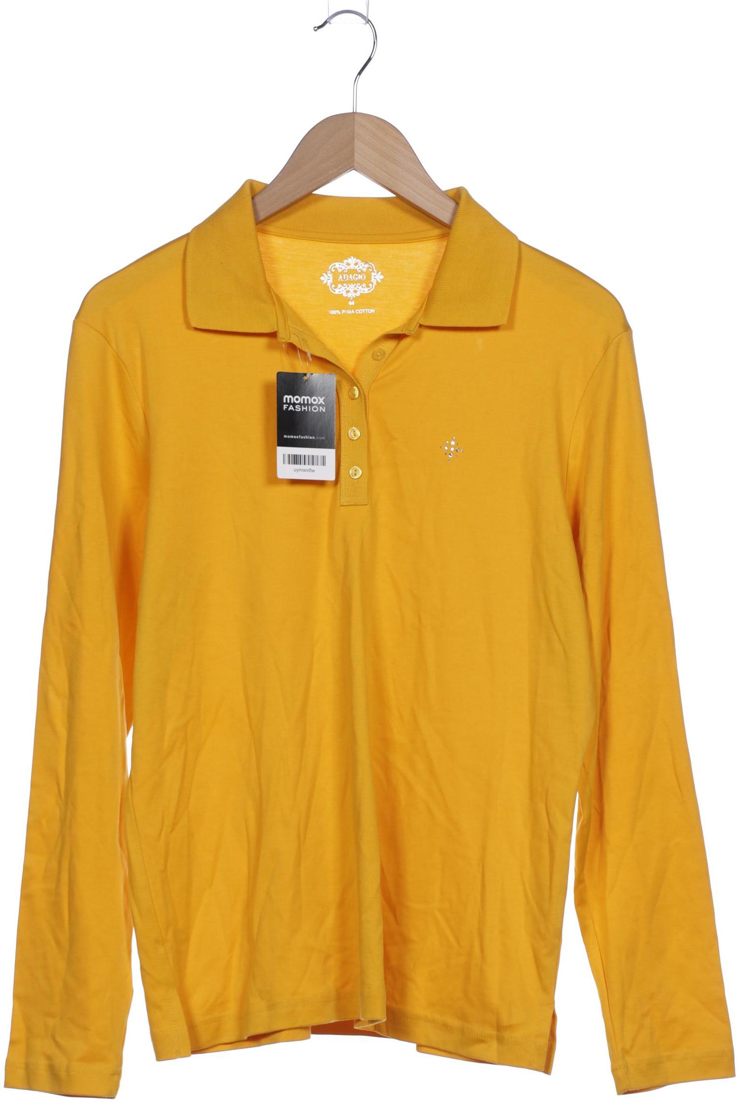 

Adagio Damen Poloshirt, gelb, Gr. 44