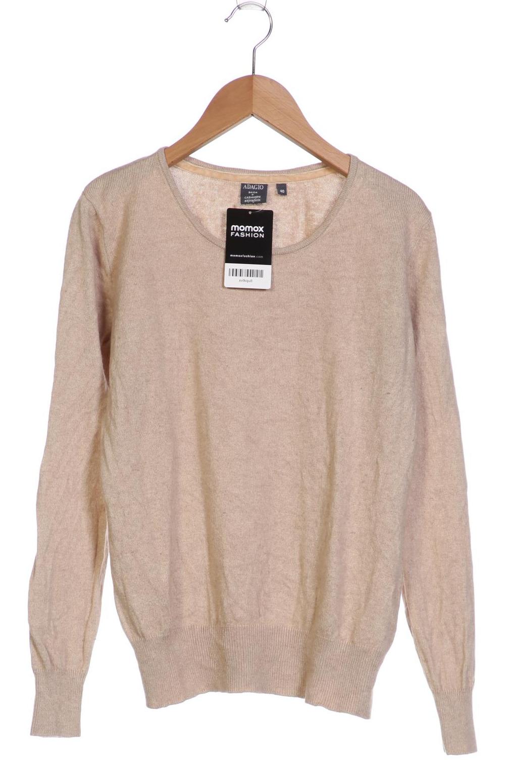 

Adagio Damen Pullover, beige, Gr. 40