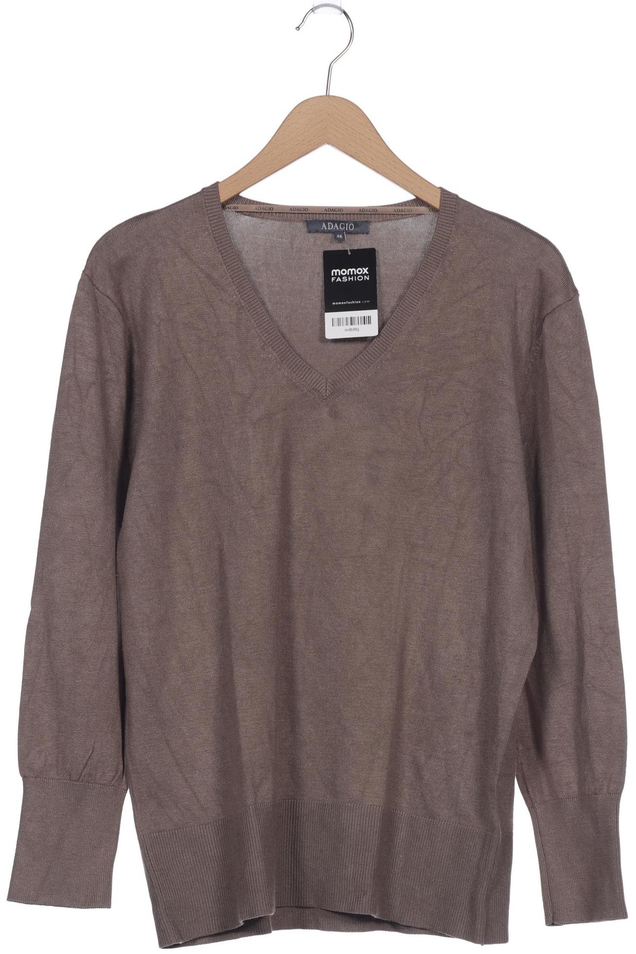 

Adagio Damen Pullover, braun, Gr. 46