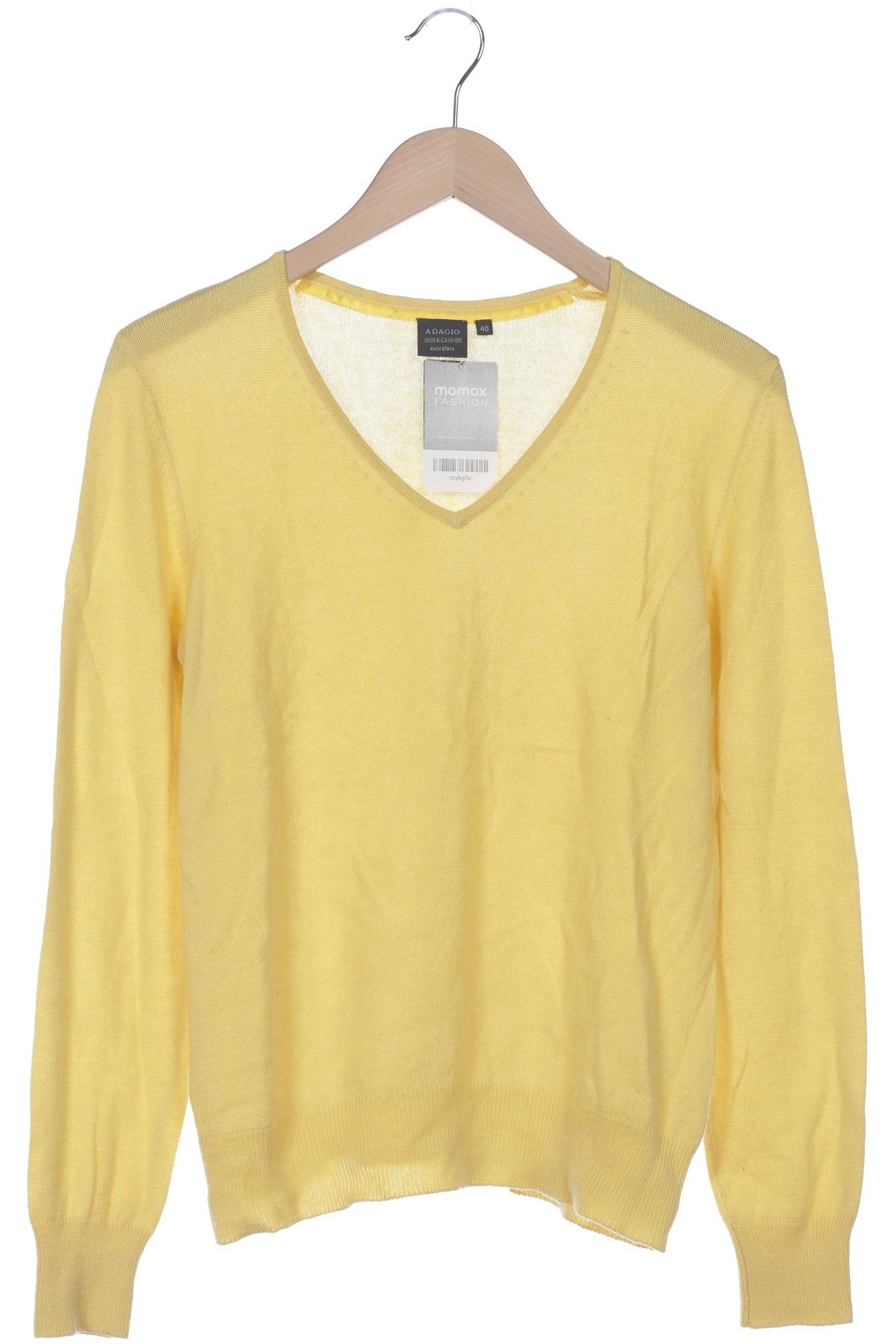 

ADAGIO Damen Pullover, gelb