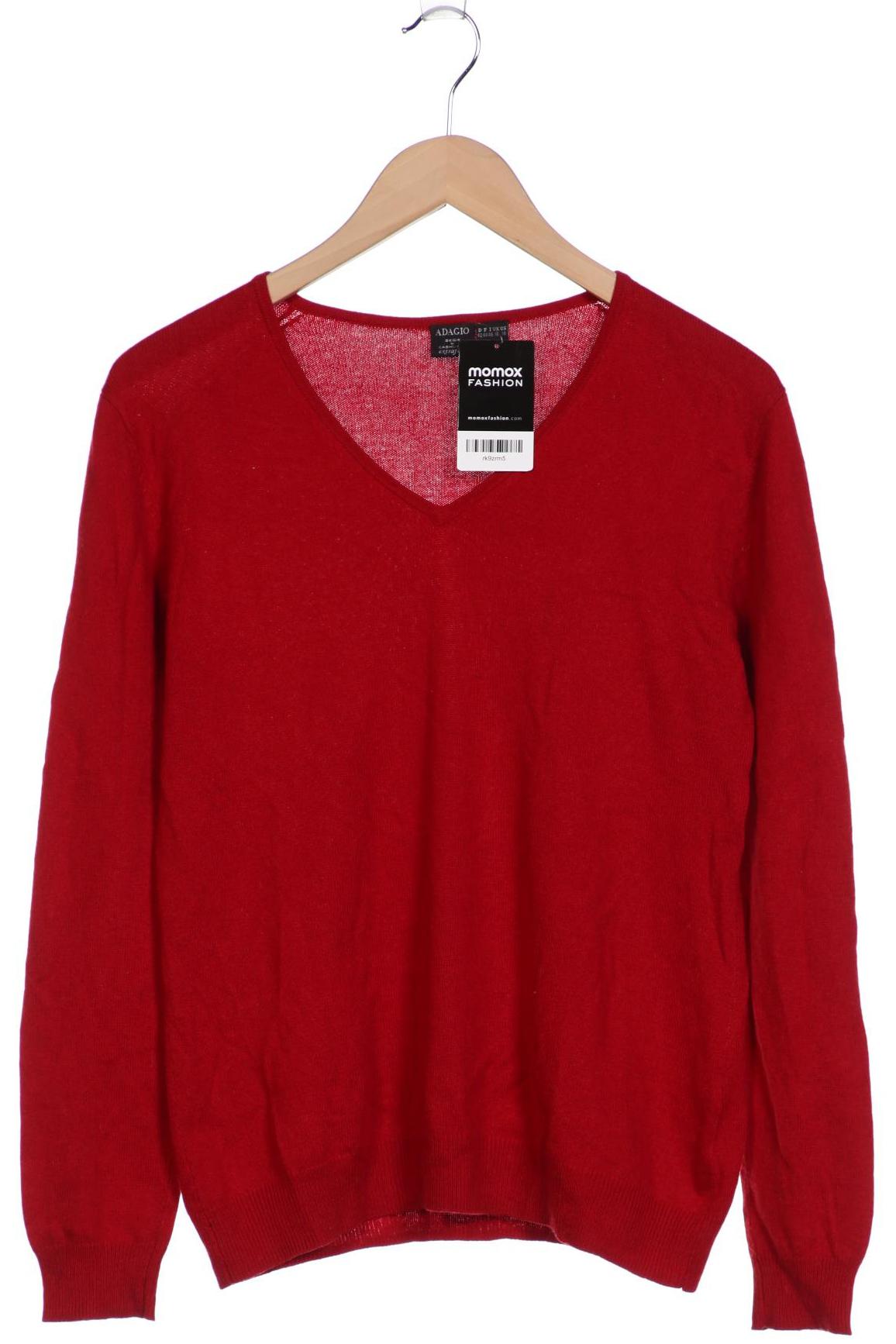 

Adagio Damen Pullover, rot, Gr. 42