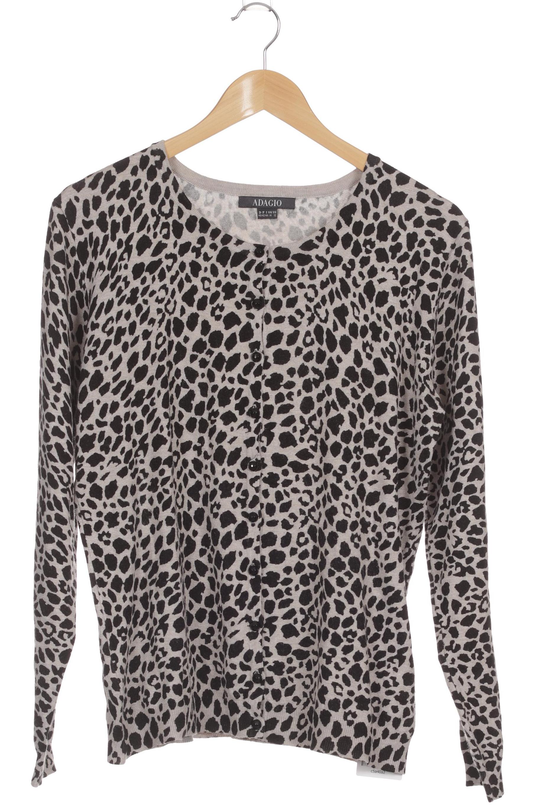 

Adagio Italia Damen Strickjacke, grau, Gr. 40