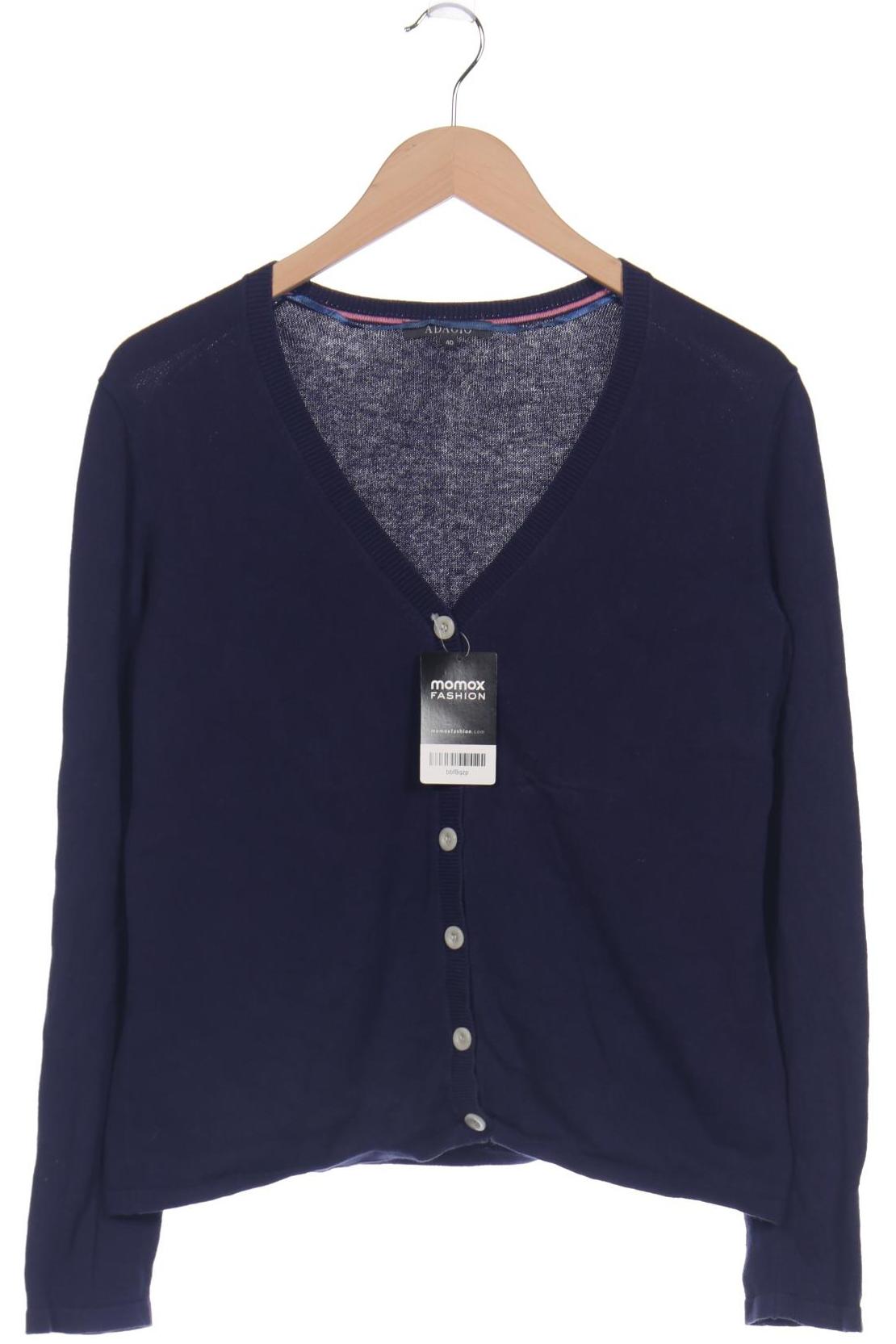 

Adagio Italia Damen Strickjacke, marineblau, Gr. 40