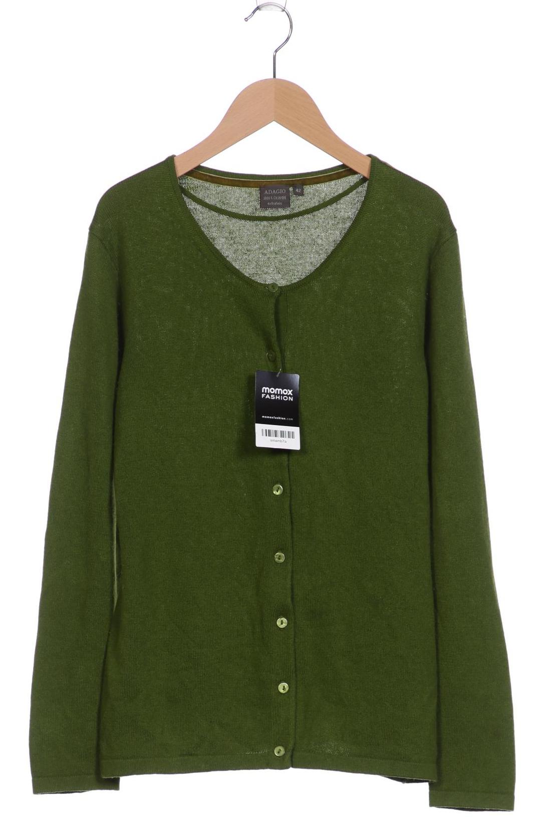 

ADAGIO Damen Strickjacke, grün