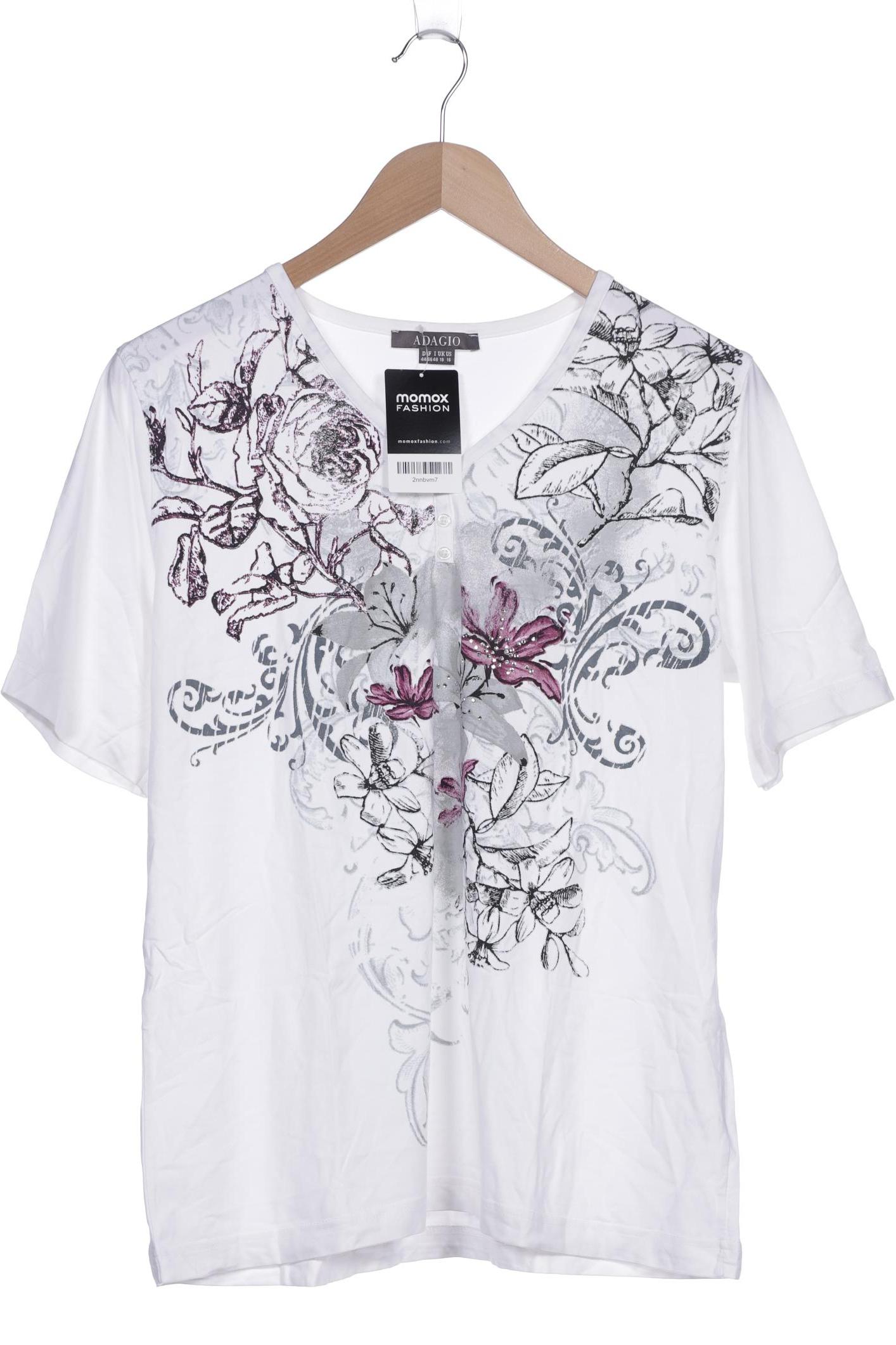

ADAGIO Damen T-Shirt, weiß
