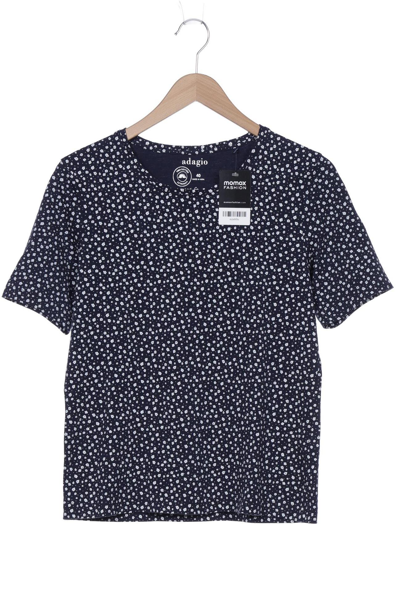 

ADAGIO Damen T-Shirt, marineblau