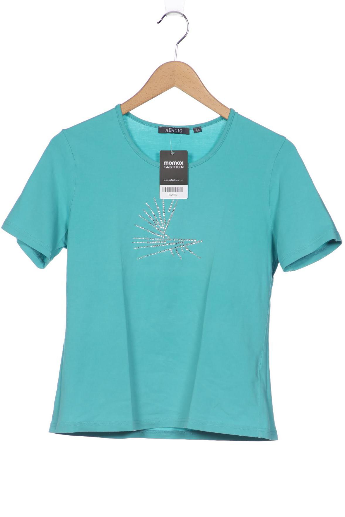 

ADAGIO Damen T-Shirt, hellblau