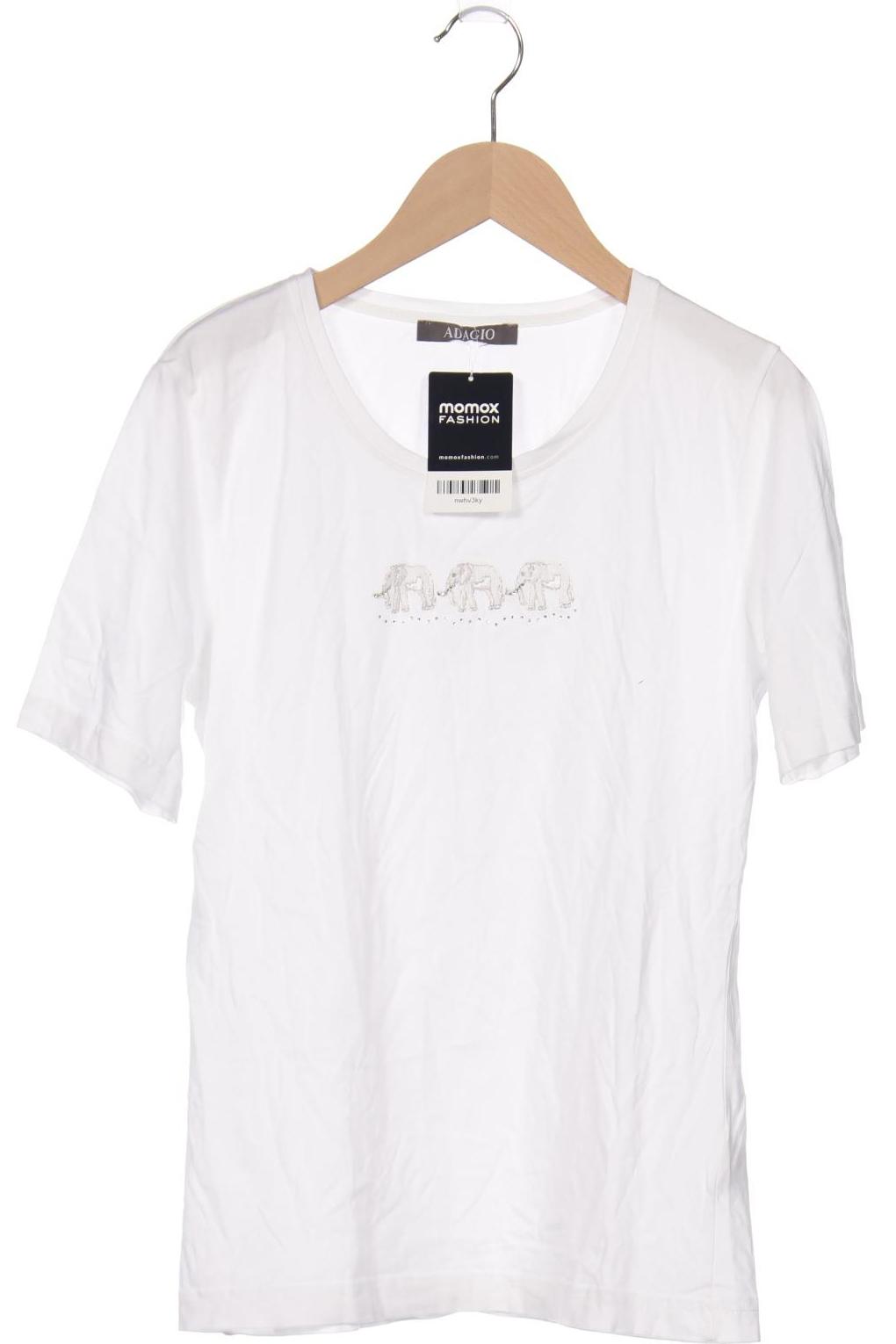 

ADAGIO Damen T-Shirt, weiß