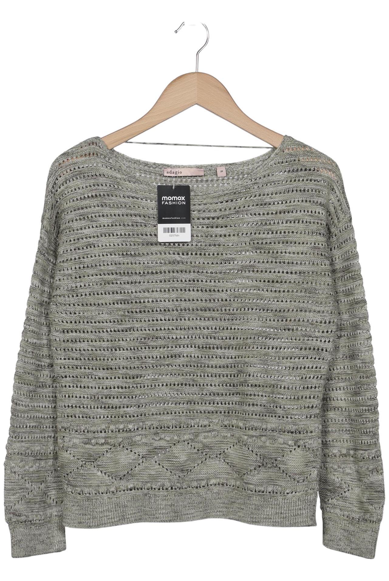 

Adagio Italia Damen Pullover, grün, Gr. 38