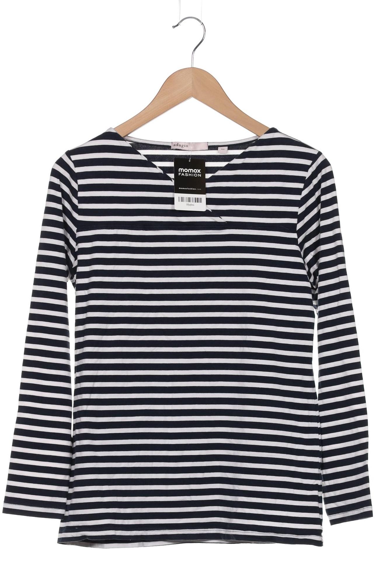 

Adagio Italia Damen Langarmshirt, marineblau, Gr. 42