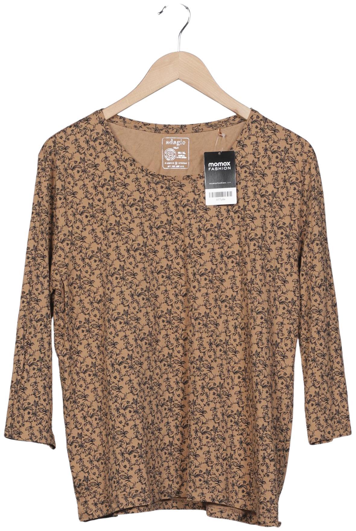 

Adagio Italia Damen Langarmshirt, beige, Gr. 44