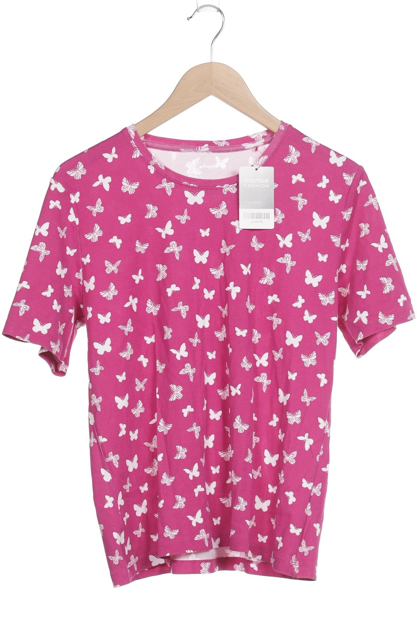 

Adagio Italia Damen T-Shirt, pink, Gr. 44