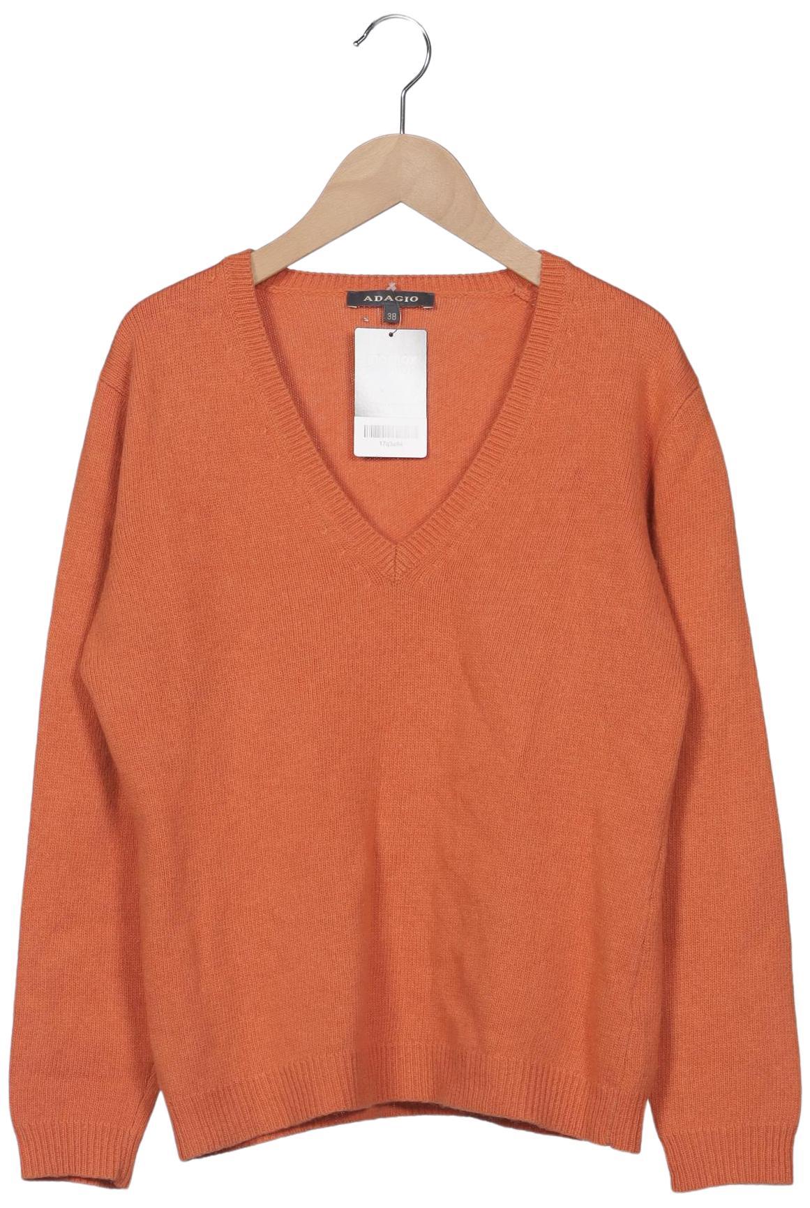 

Adagio Italia Damen Pullover, orange, Gr. 38